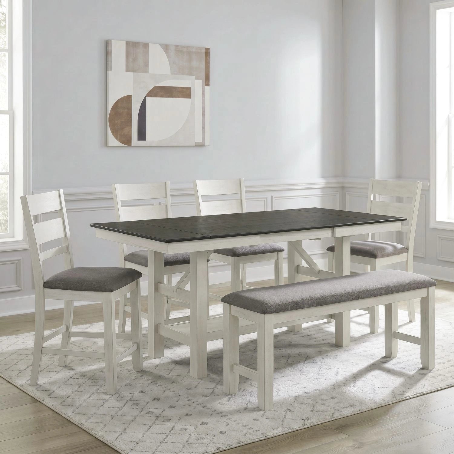 Brook Bay Opt 6 Piece Gathering Table Set image