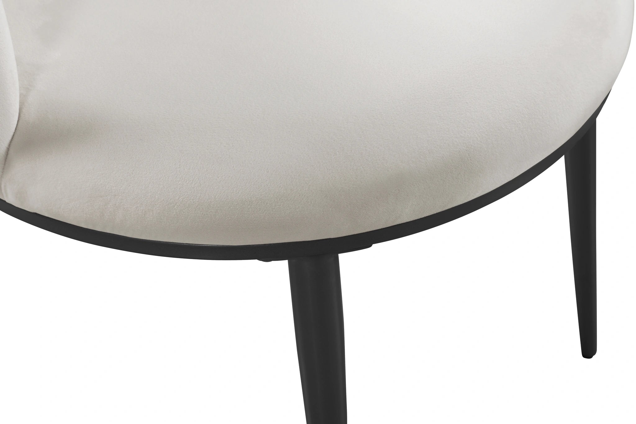 Skylar Cream Velvet Dining Chair