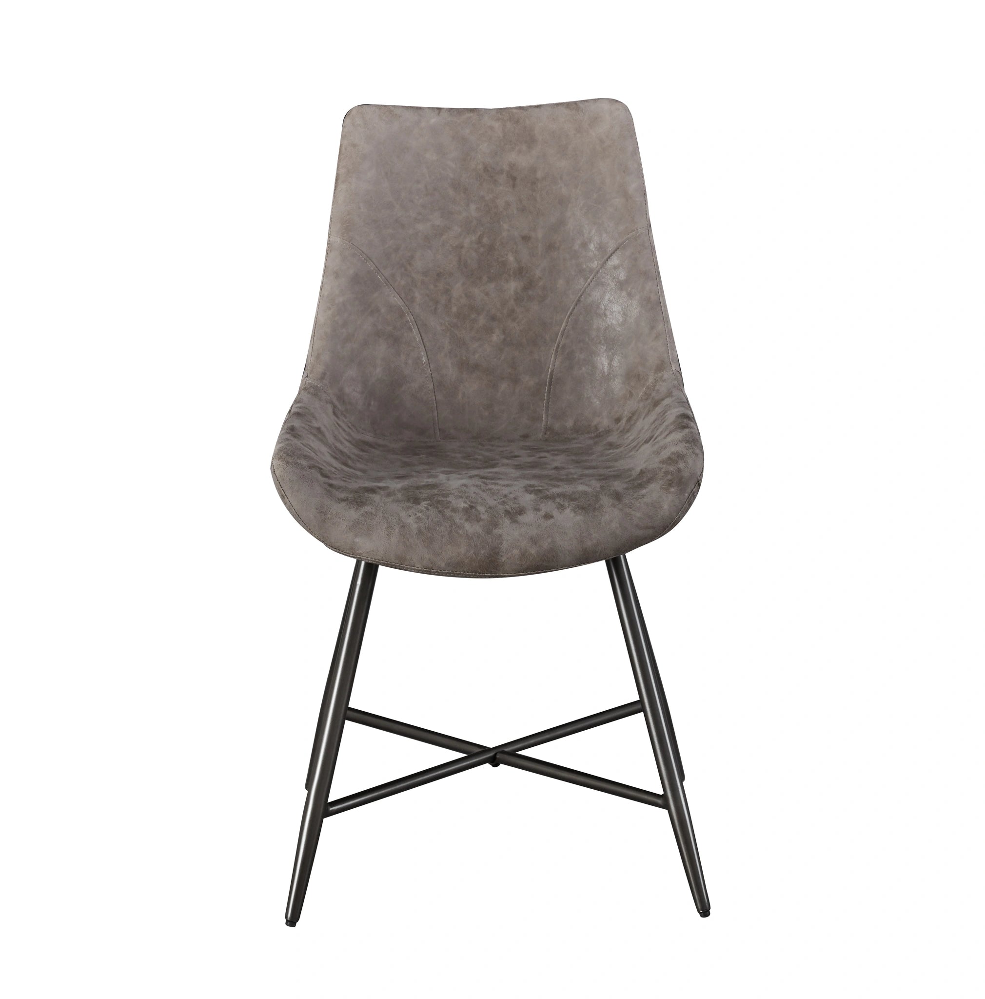 Steve Silver Ramona Side Chair in Brown (Set of 2)