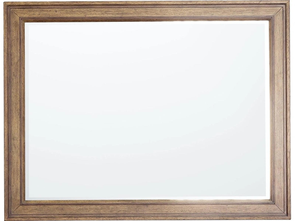 Pulaski Furniture Anthology Landscape Mirror in Medium Wood