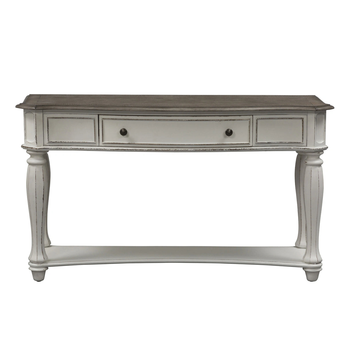 Magnolia Manor Sofa Table in Antique White image