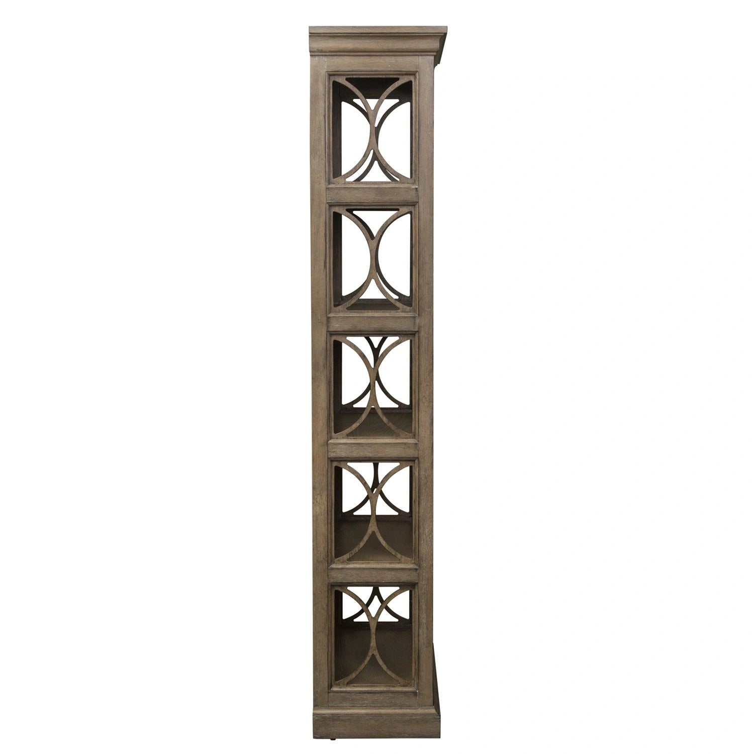Simply Elegant Bookcase in Heathered Taupe image