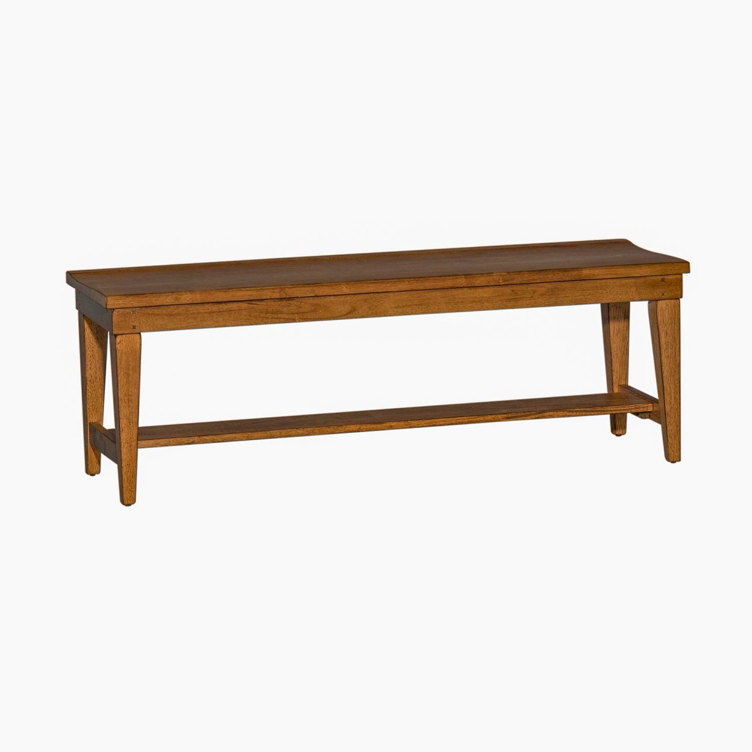 Hearthstone Bench in Rustic Oak image