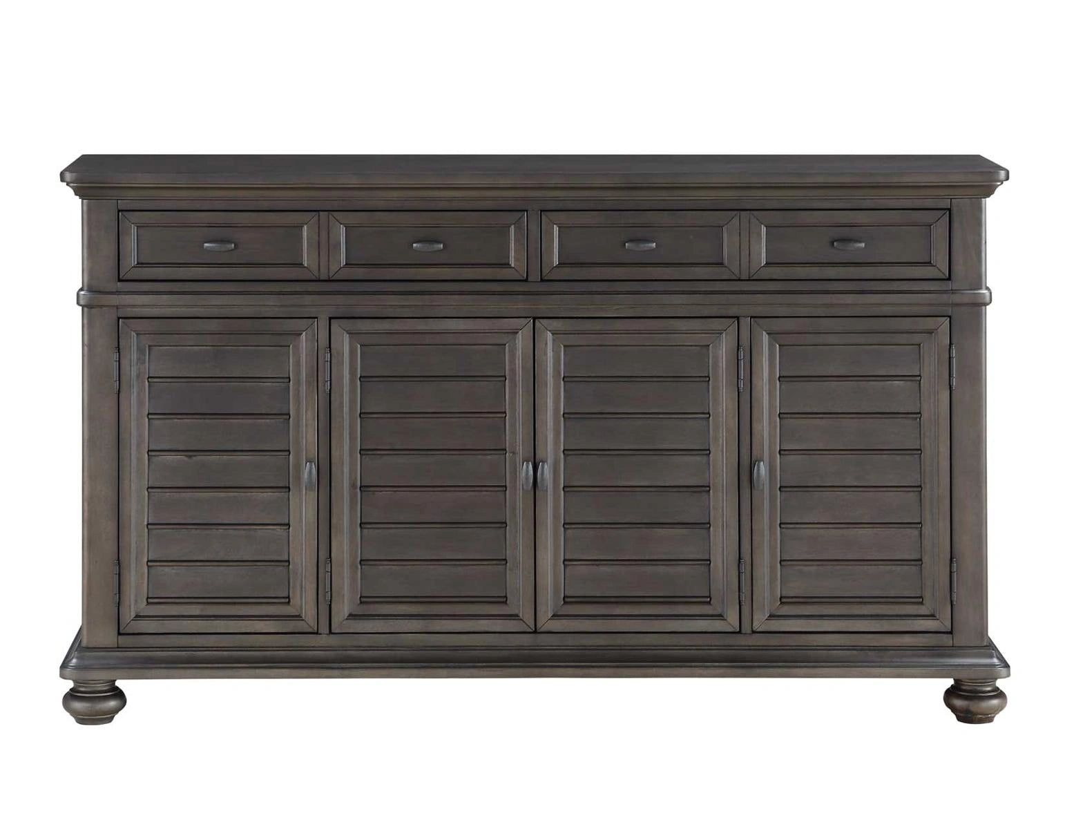 Steve Silver Linnett Server in Slate