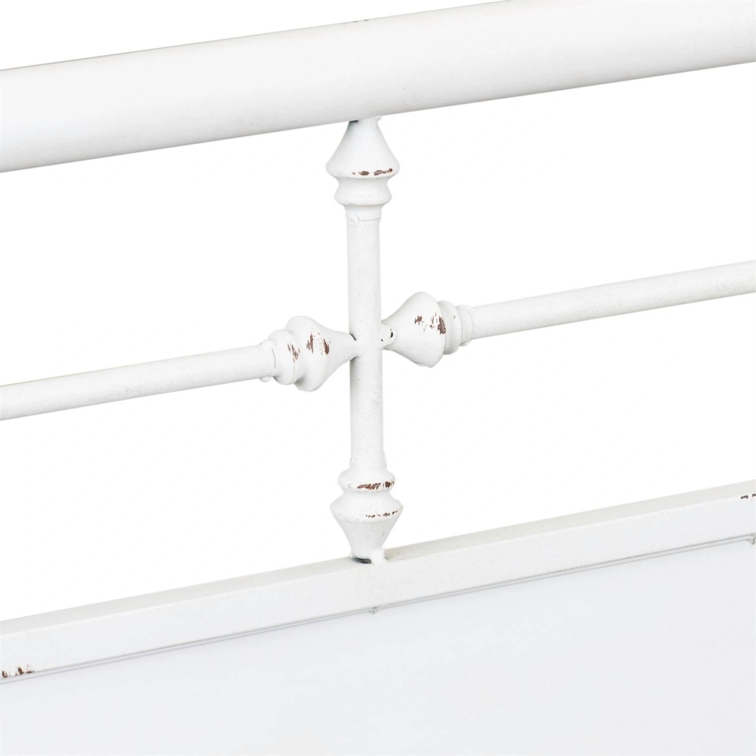 Vintage Series Metal Bed in Antique White image
