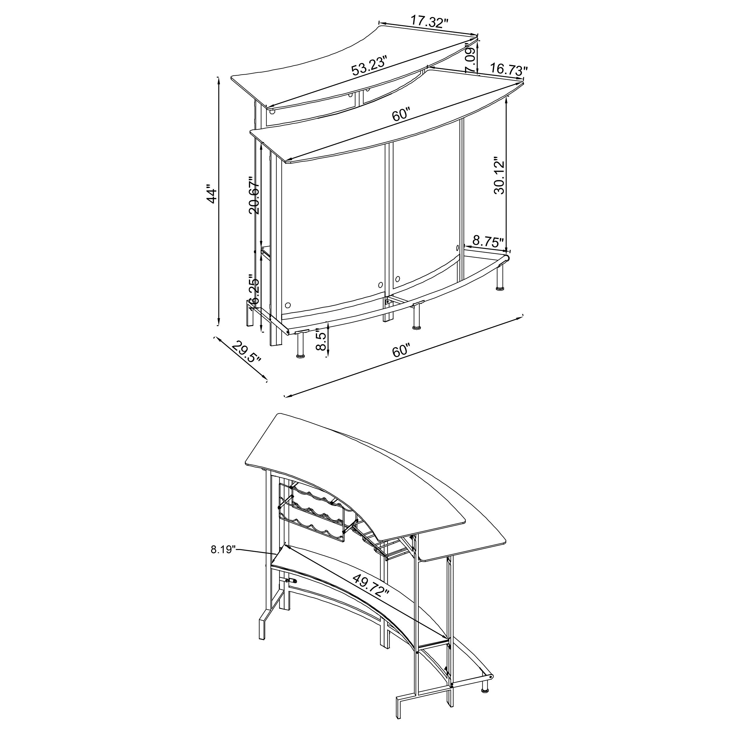 Keystone Home Bar - Luxury Home Furniture (MI)