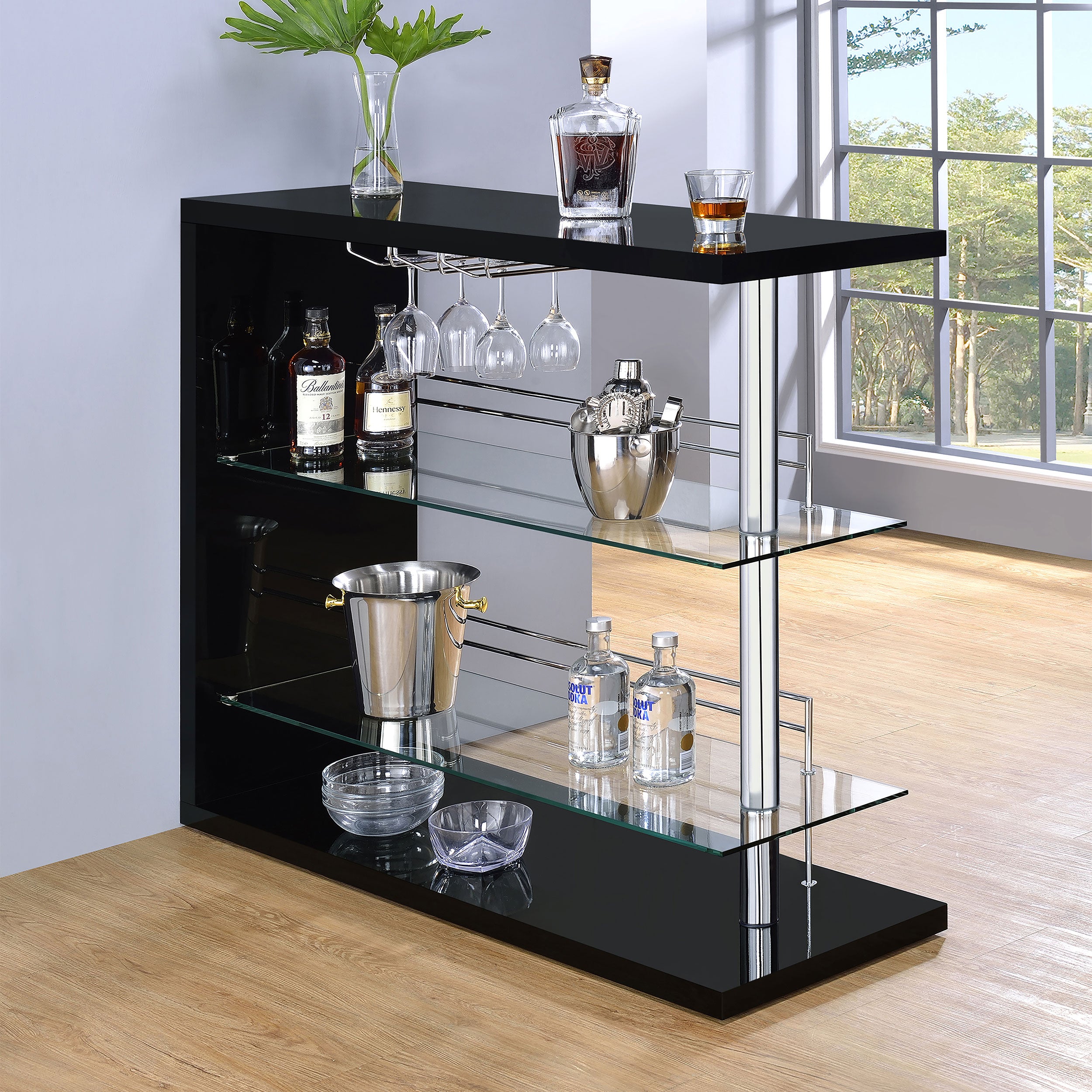 Prescott Bar Shelf - Luxury Home Furniture (MI)