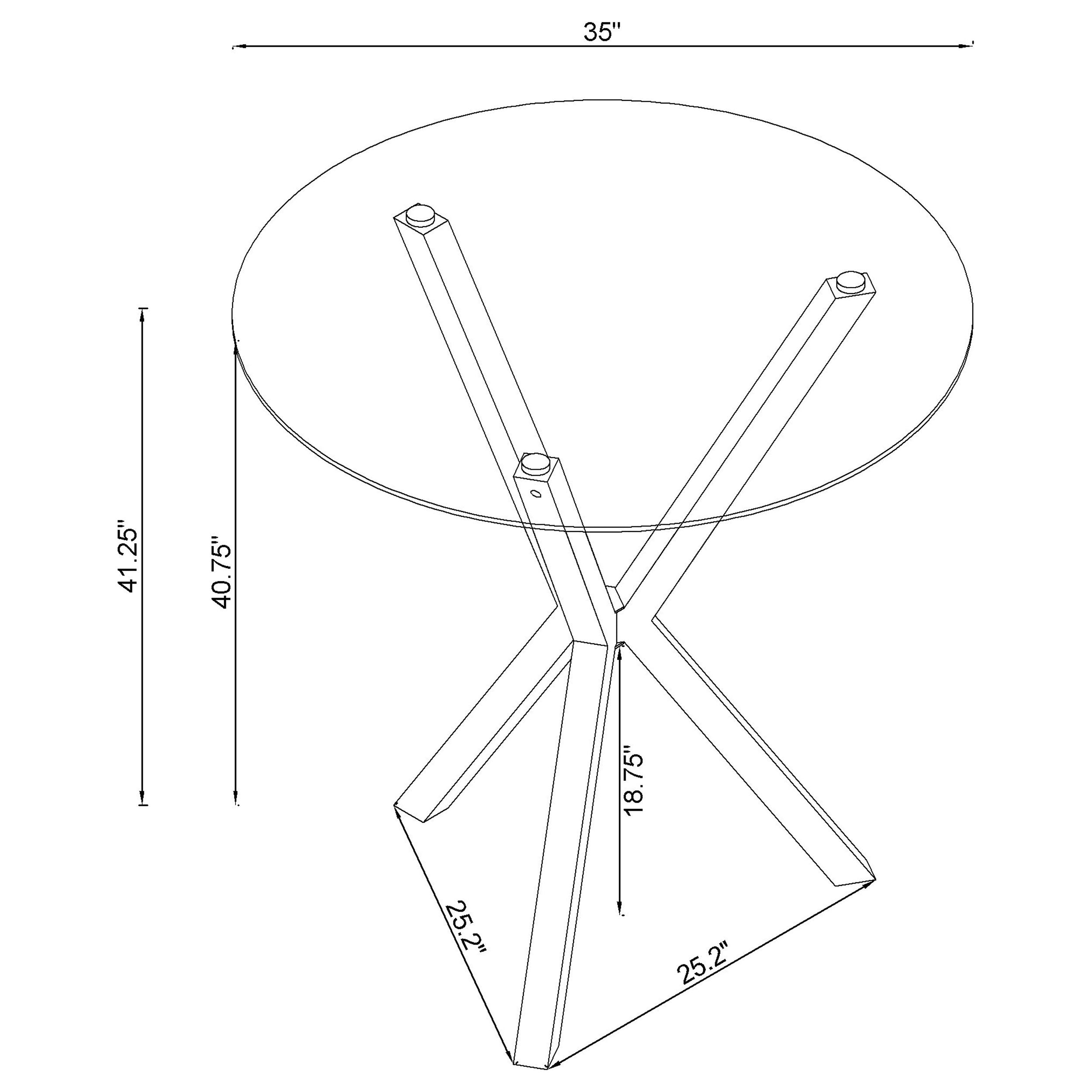 Denali Bar Table - Luxury Home Furniture (MI)