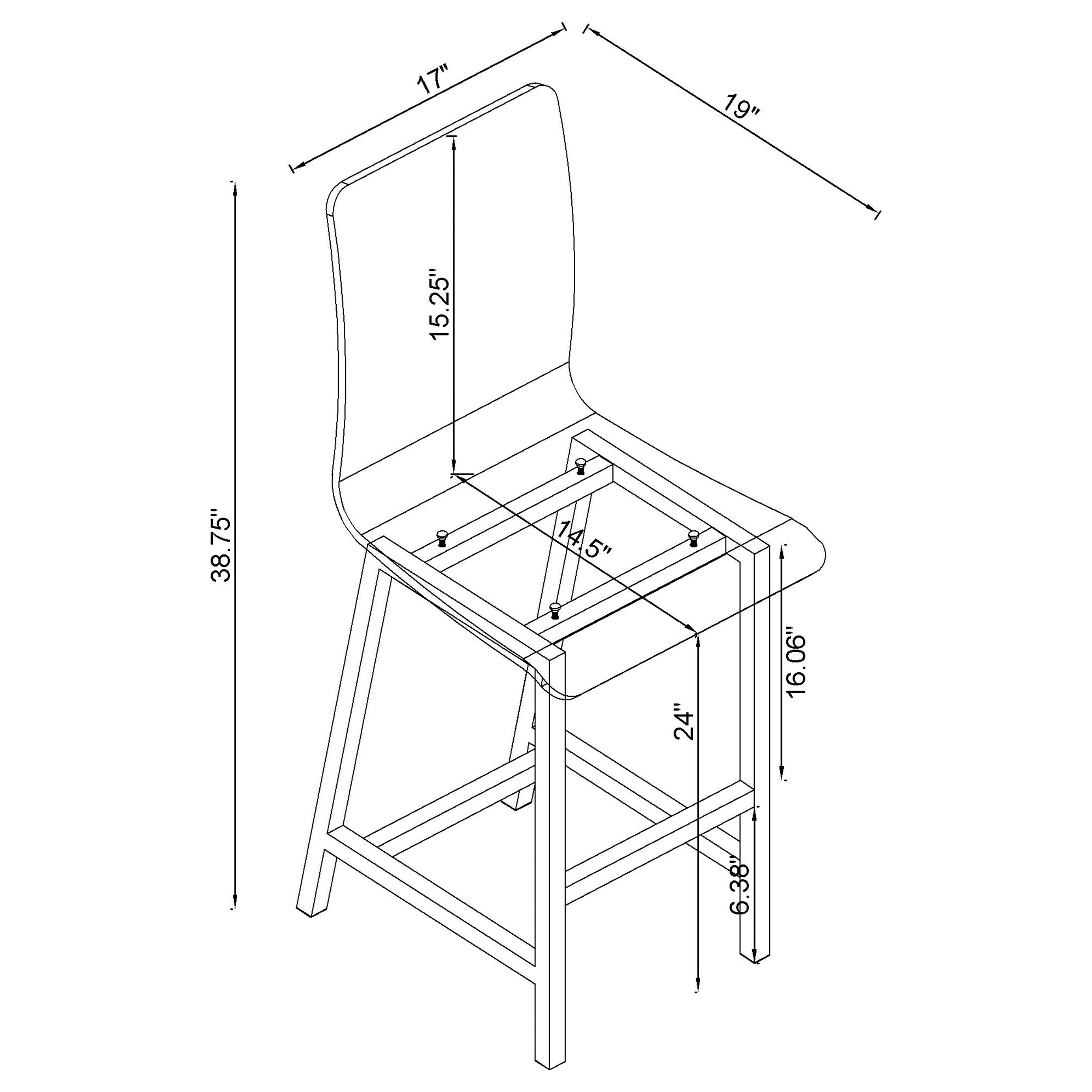 Juelia Counter Chair - Luxury Home Furniture (MI)
