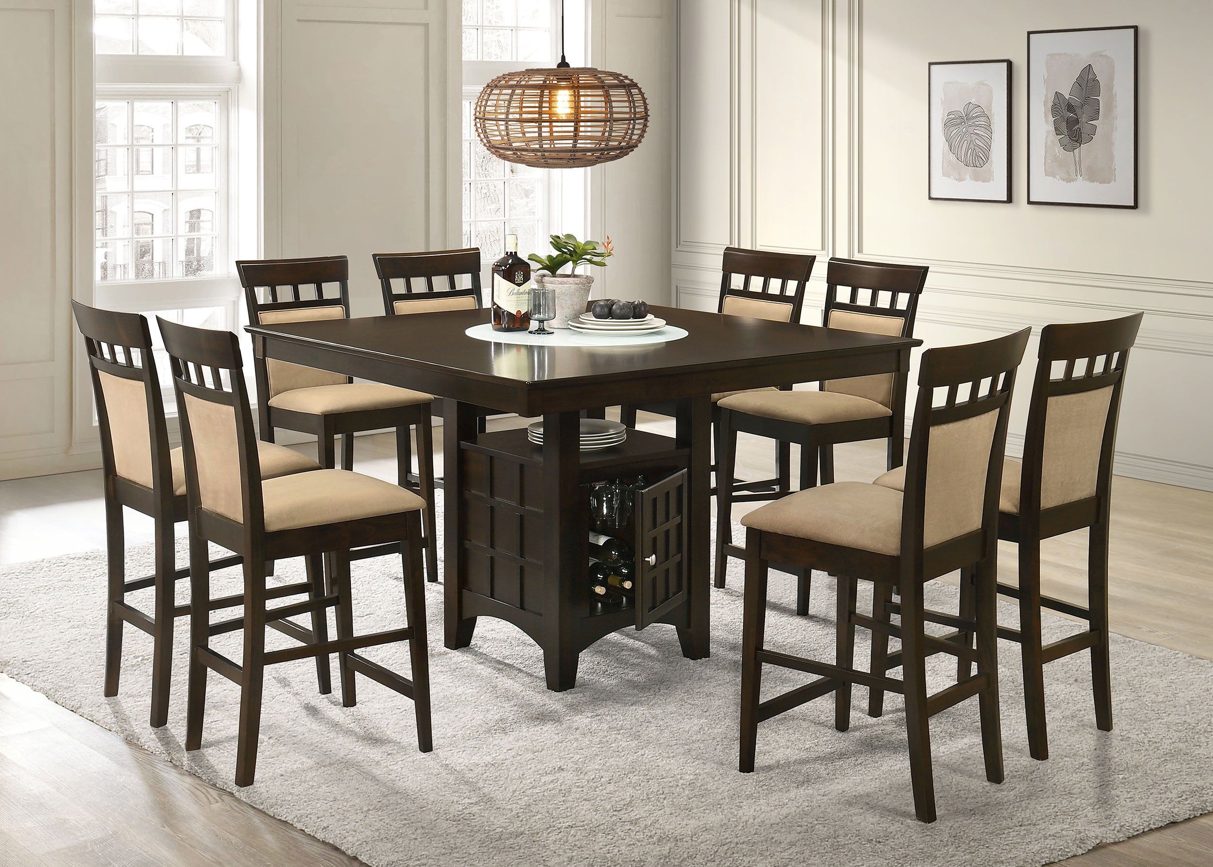 Gabriel Counter Height Dining Table - Luxury Home Furniture (MI)