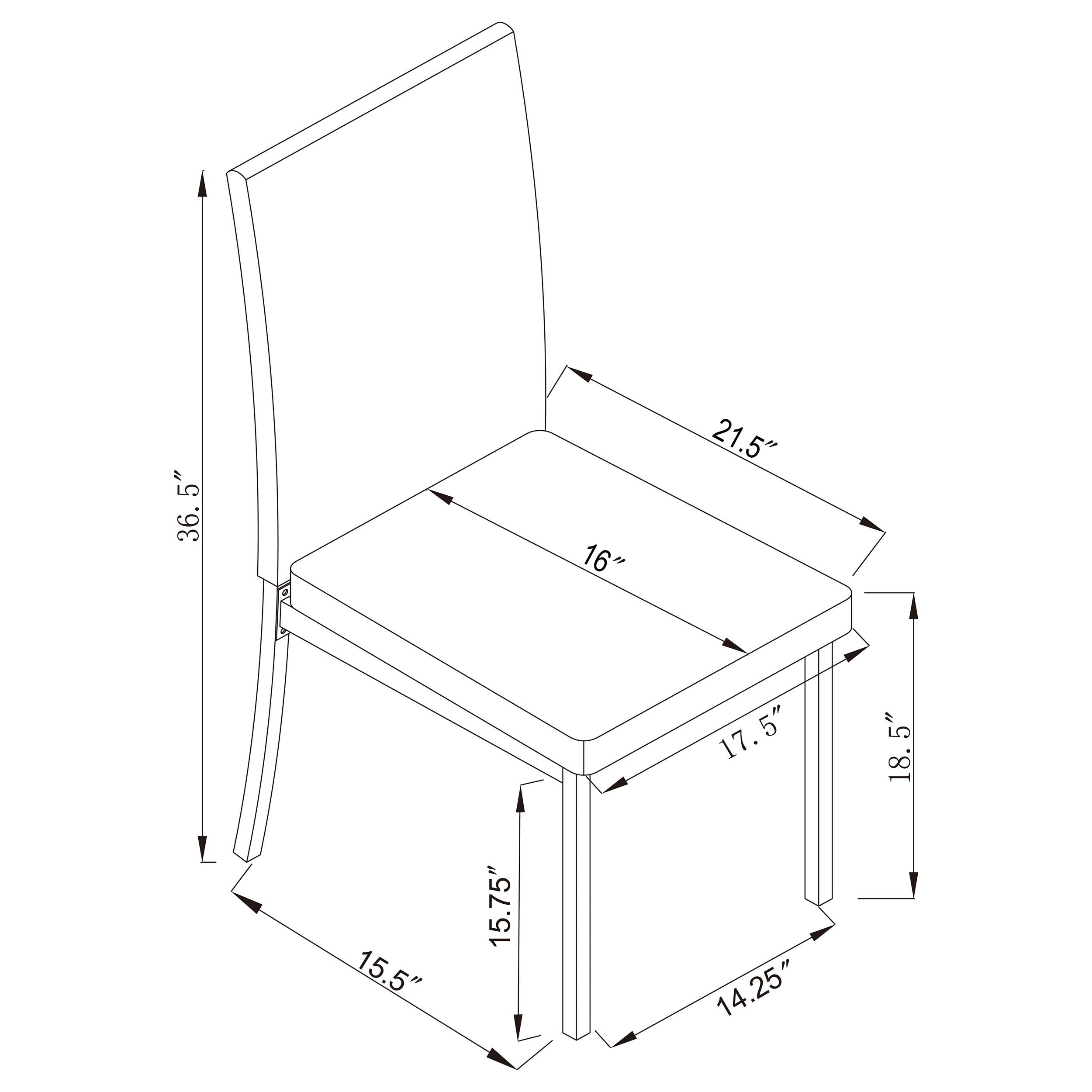 Garza Dining Side Chair - Luxury Home Furniture (MI)