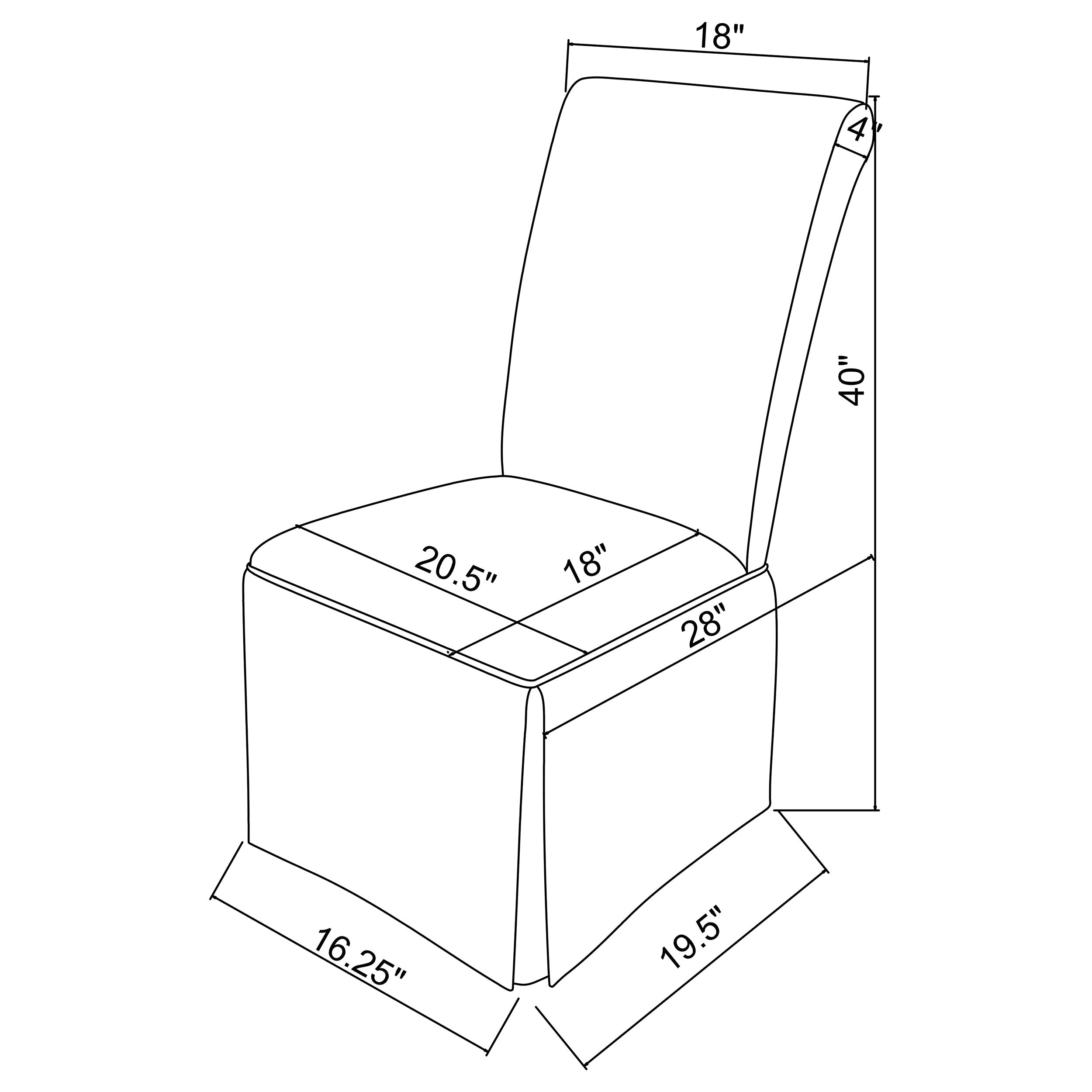 Shawna Side Chair - Luxury Home Furniture (MI)