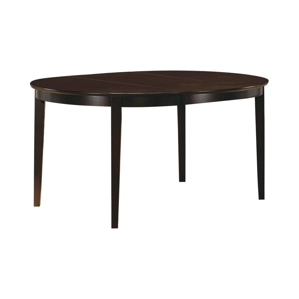 Gabriel Oval Dining Table Cappuccino - Luxury Home Furniture (MI)