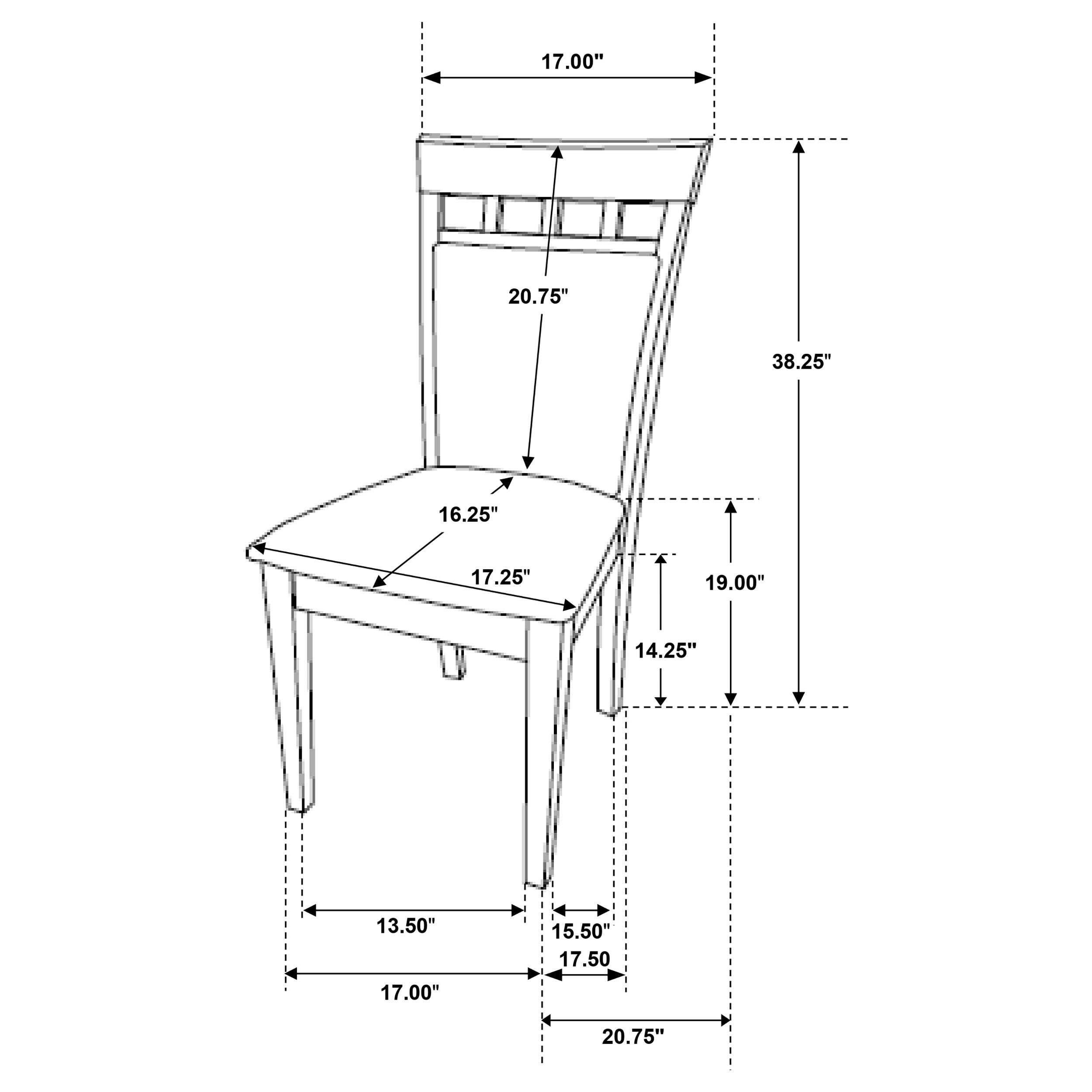 Gabriel Dining Side Chair - Luxury Home Furniture (MI)