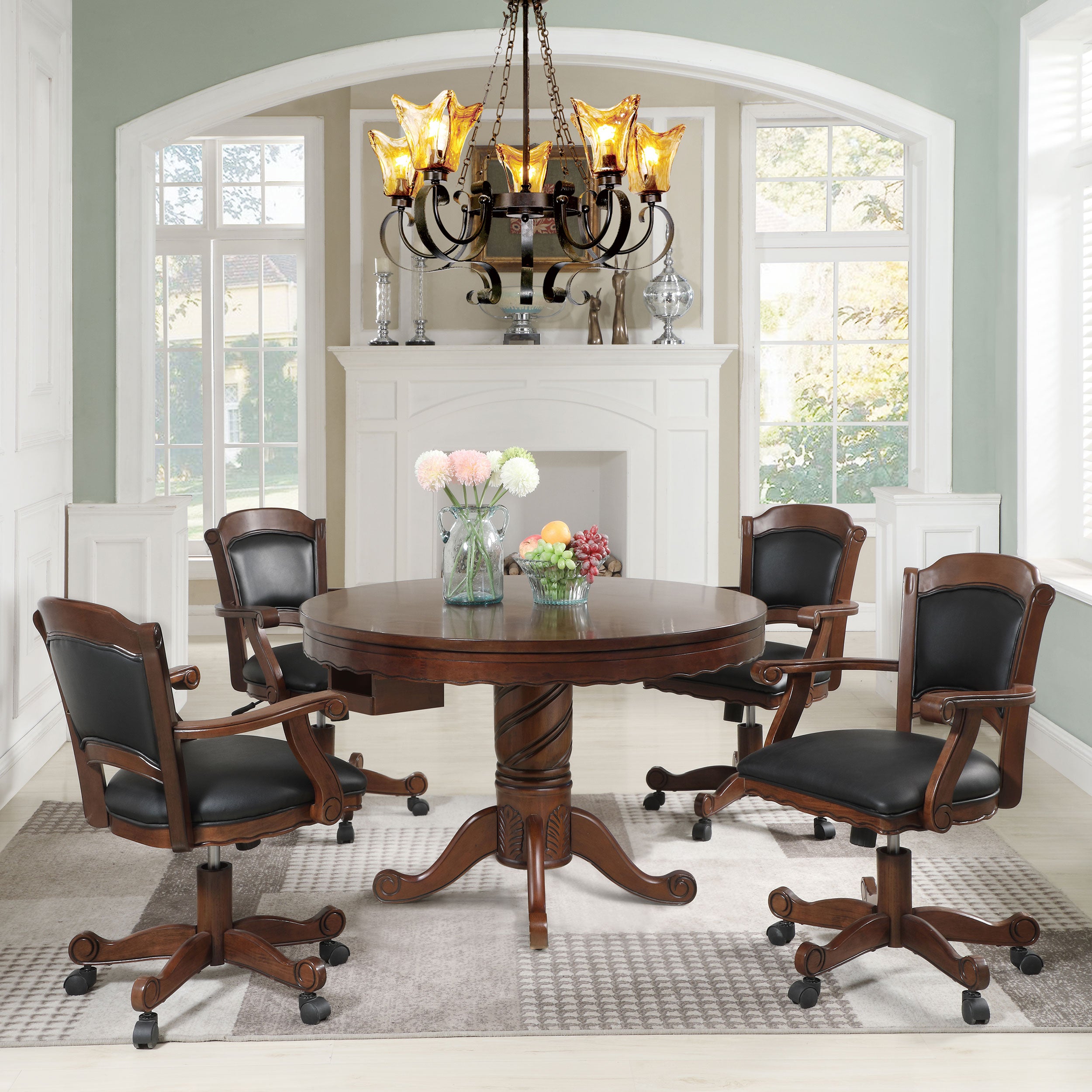 Turk 5 Pc Game Table Sets - Luxury Home Furniture (MI)