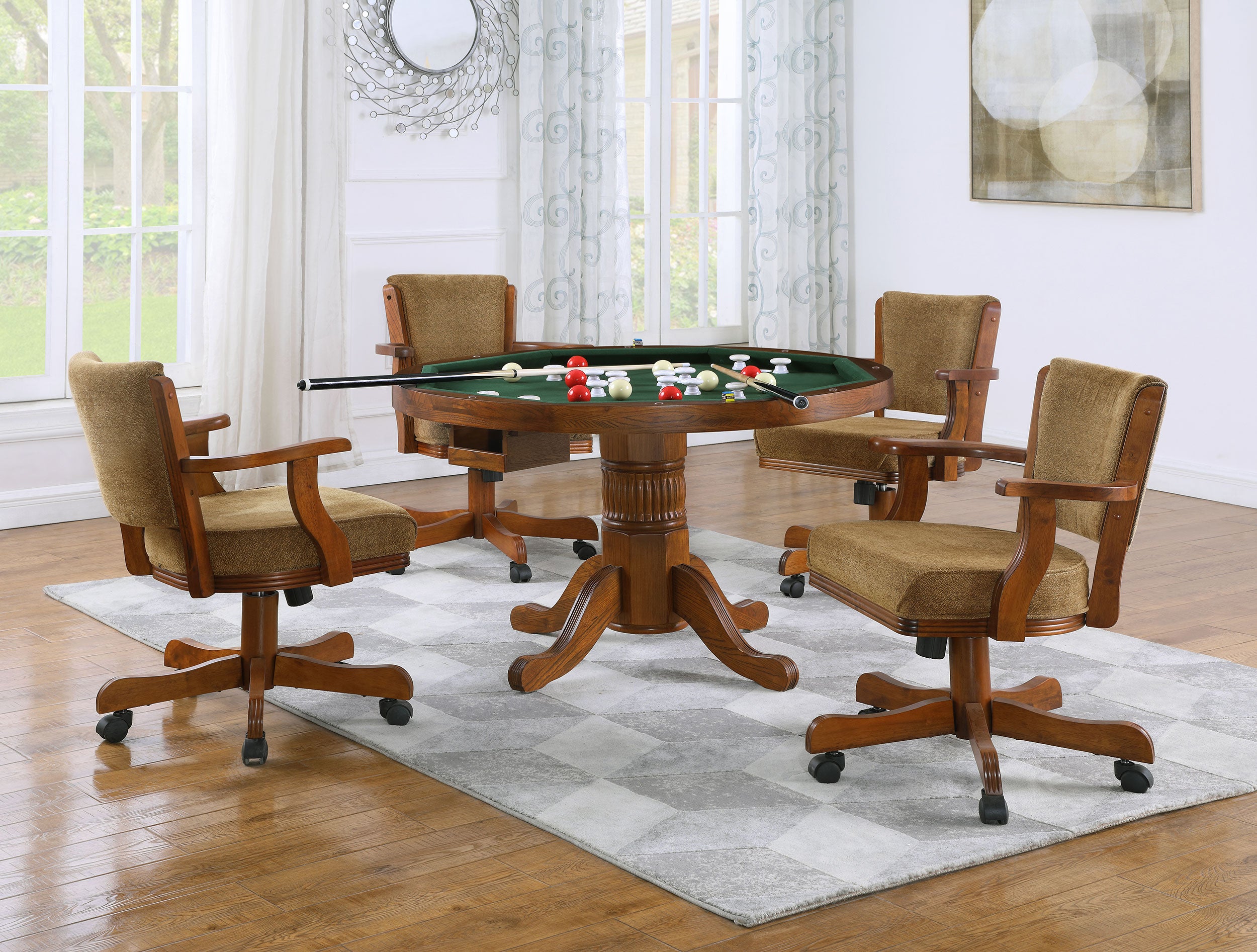 Mitchell 5 Pc Game Table Sets - Luxury Home Furniture (MI)