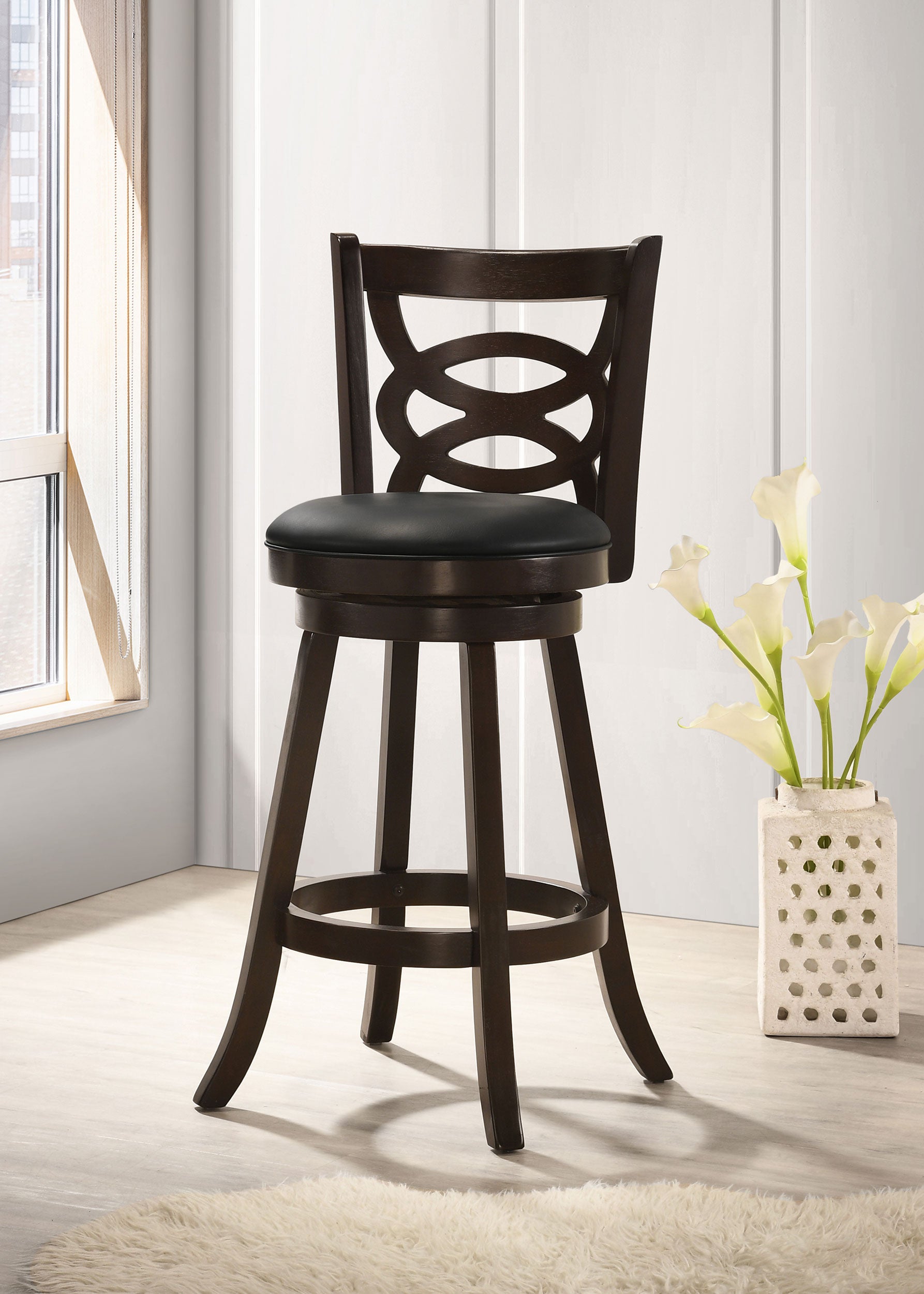 Calecita Swivel Bar Chair - Luxury Home Furniture (MI)