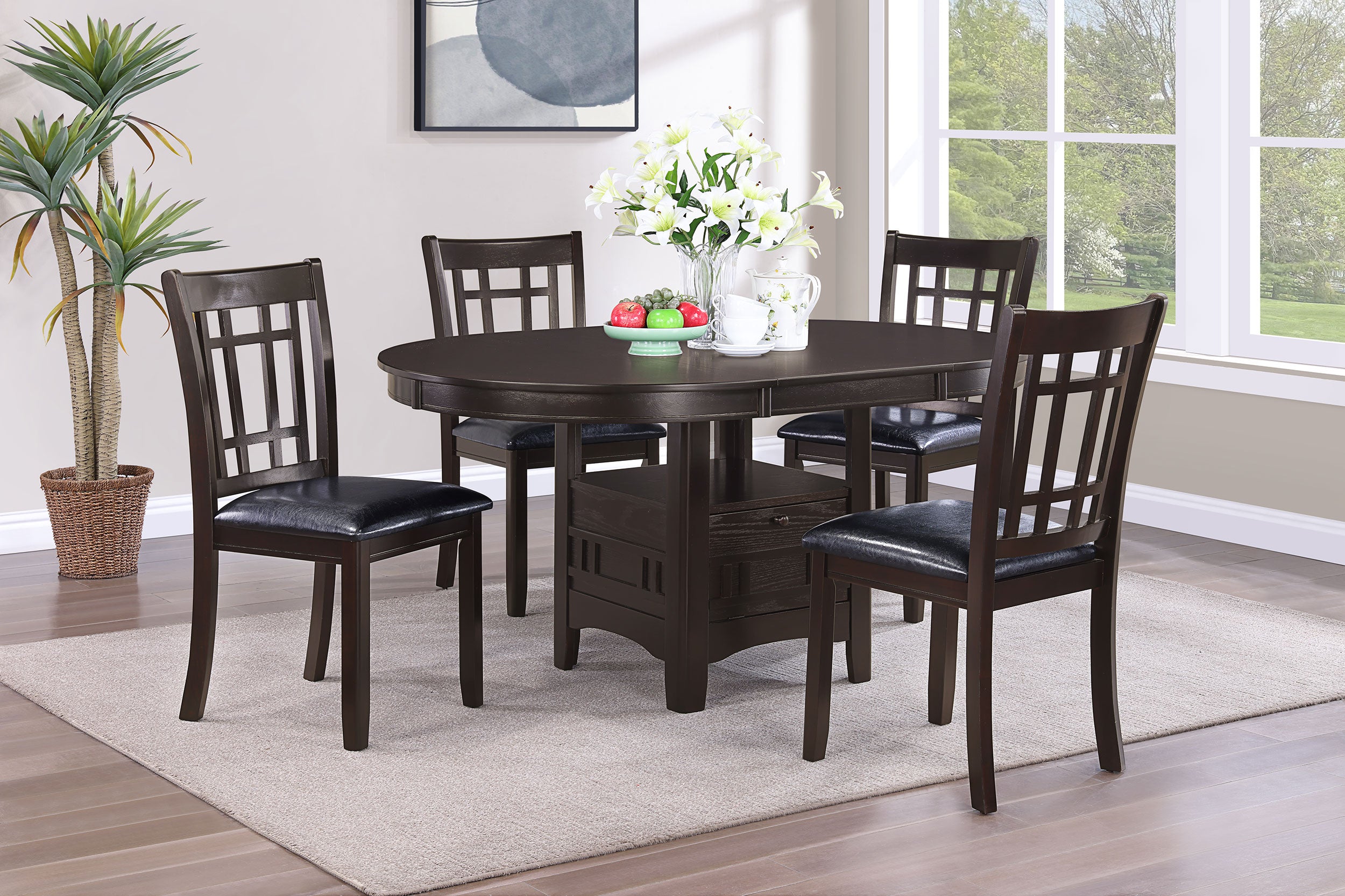 Lavon 5 Pc Dining Sets - Luxury Home Furniture (MI)