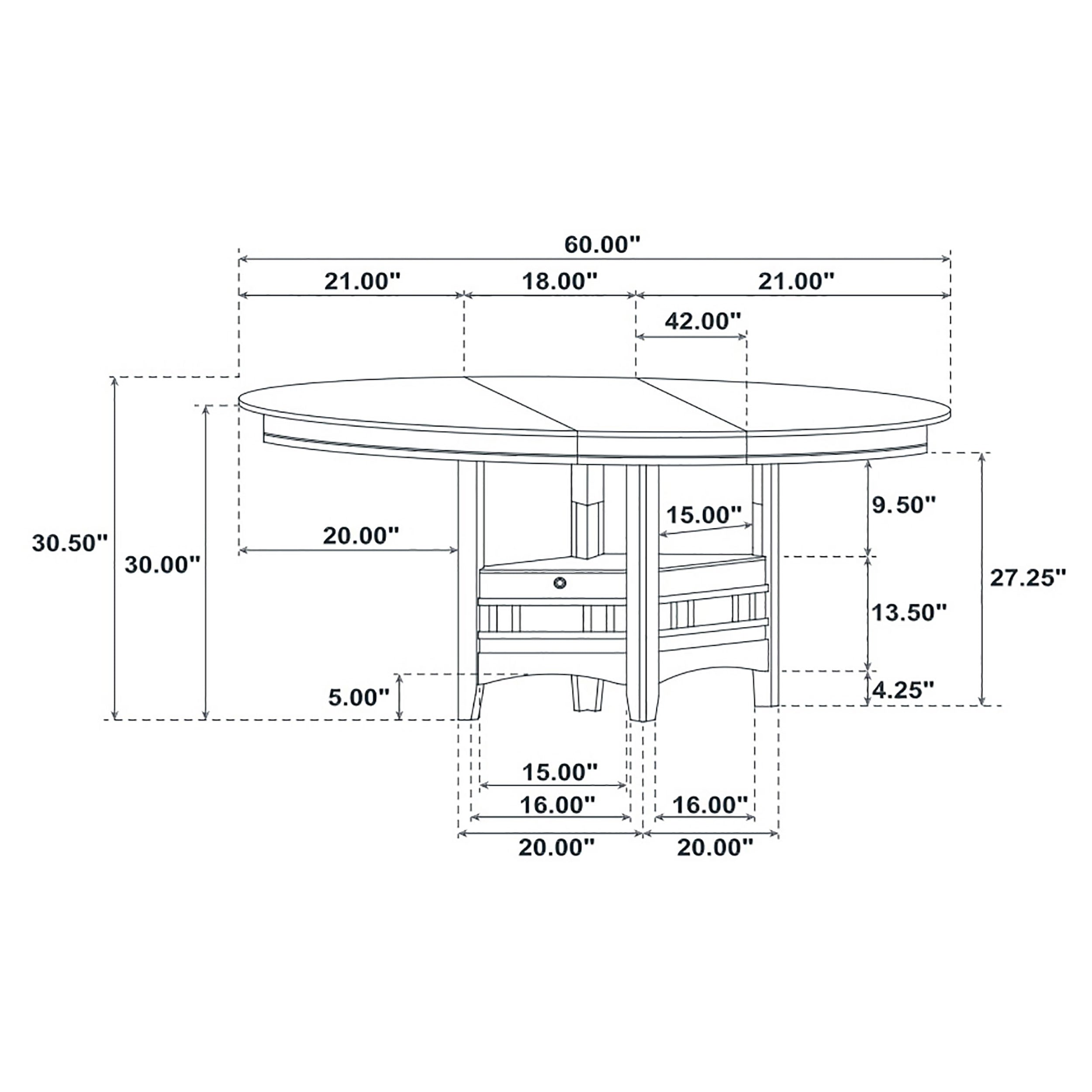 Lavon 5 Pc Dining Sets - Luxury Home Furniture (MI)