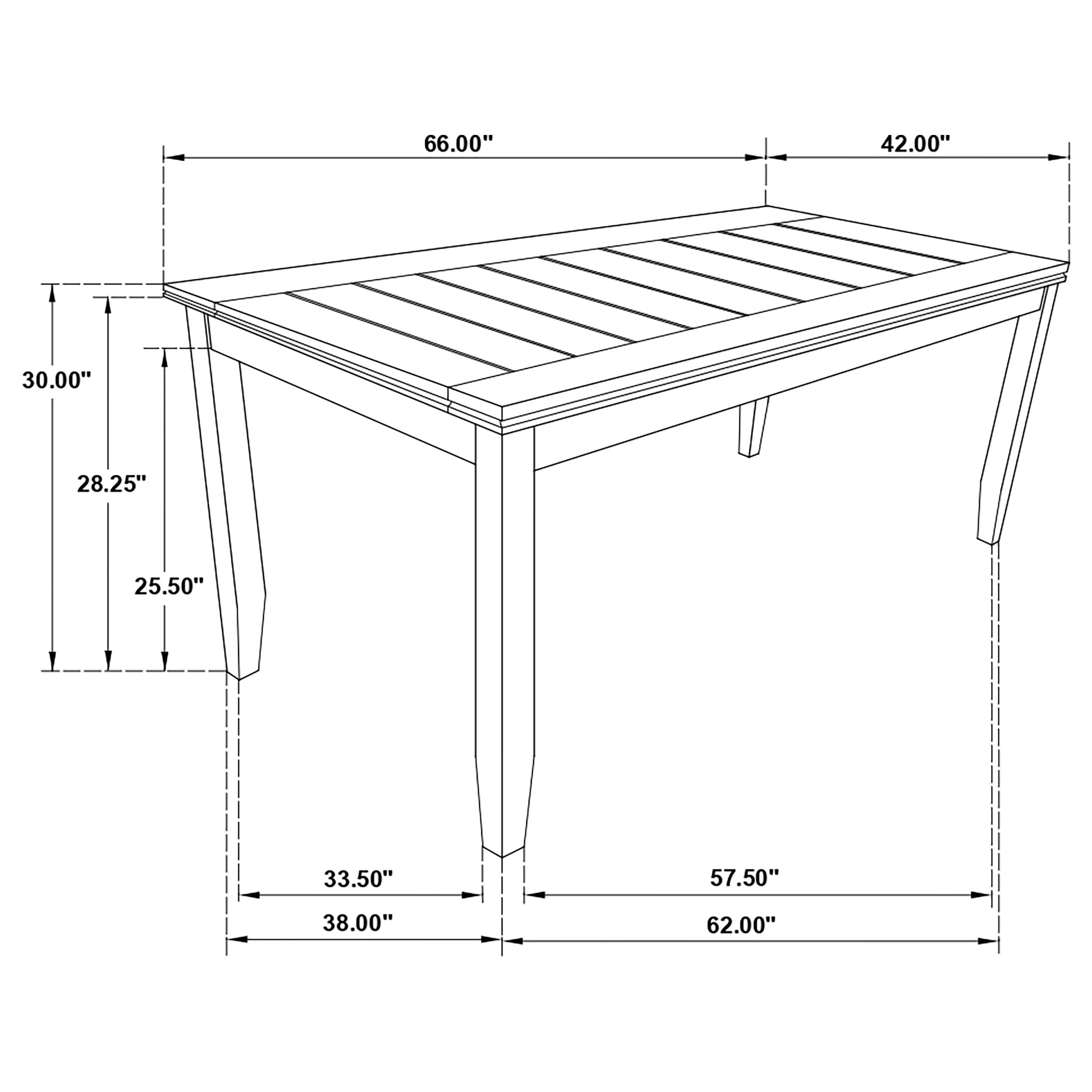 Dalila Dining Table - Luxury Home Furniture (MI)
