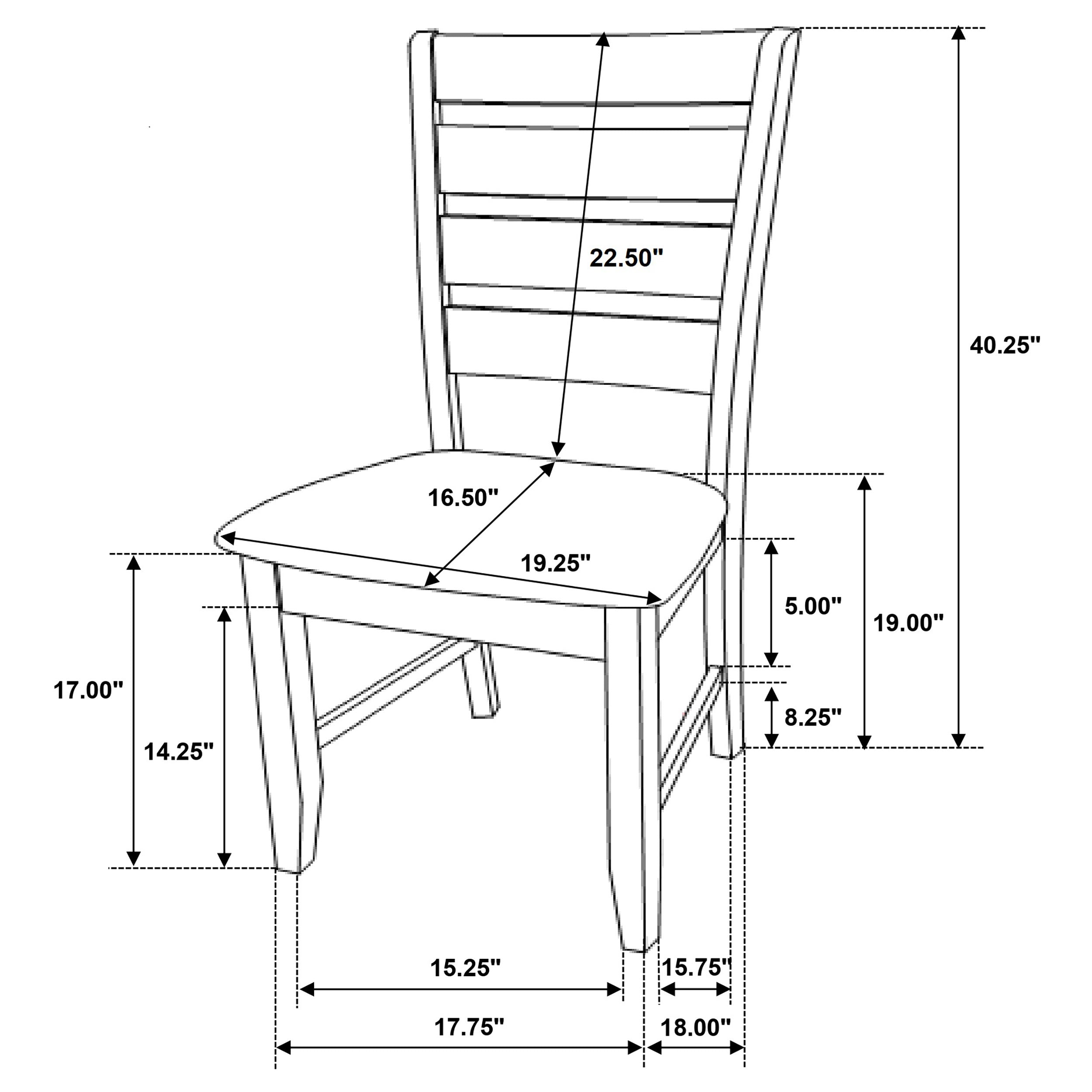 Dalila Dining Side Chair - Luxury Home Furniture (MI)