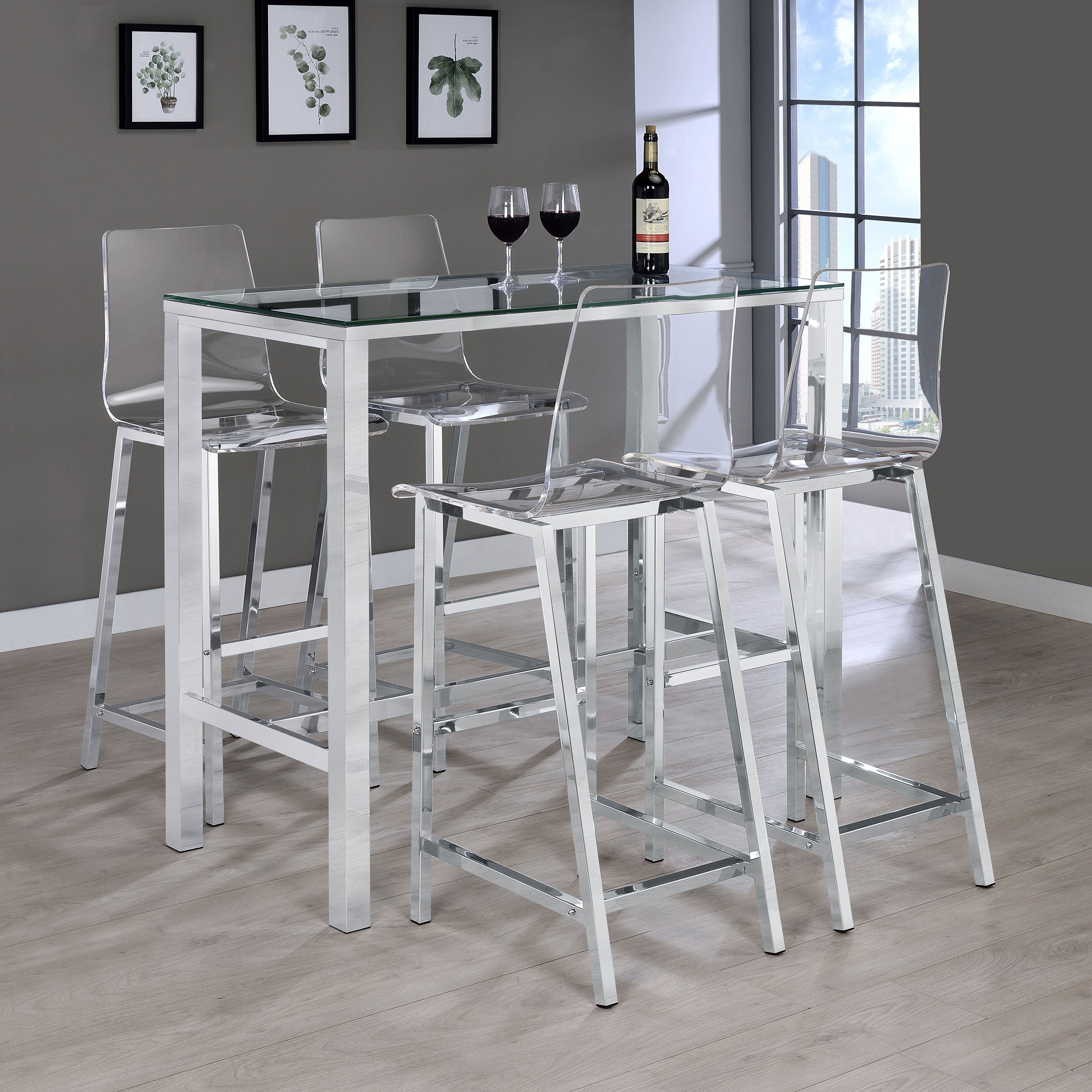Tolbert Bar Table Set - Luxury Home Furniture (MI)