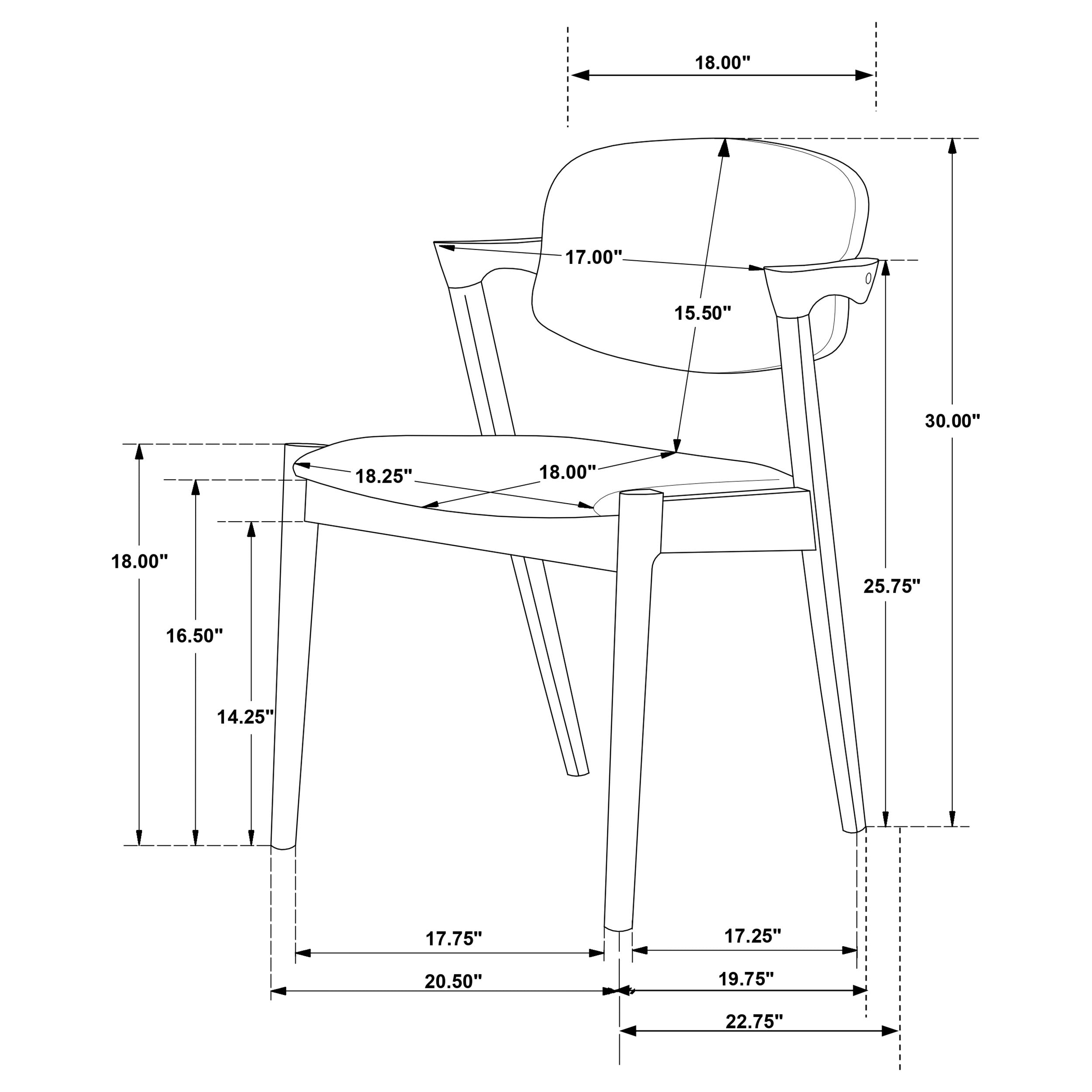 Malone Dining Arm Chair - Luxury Home Furniture (MI)