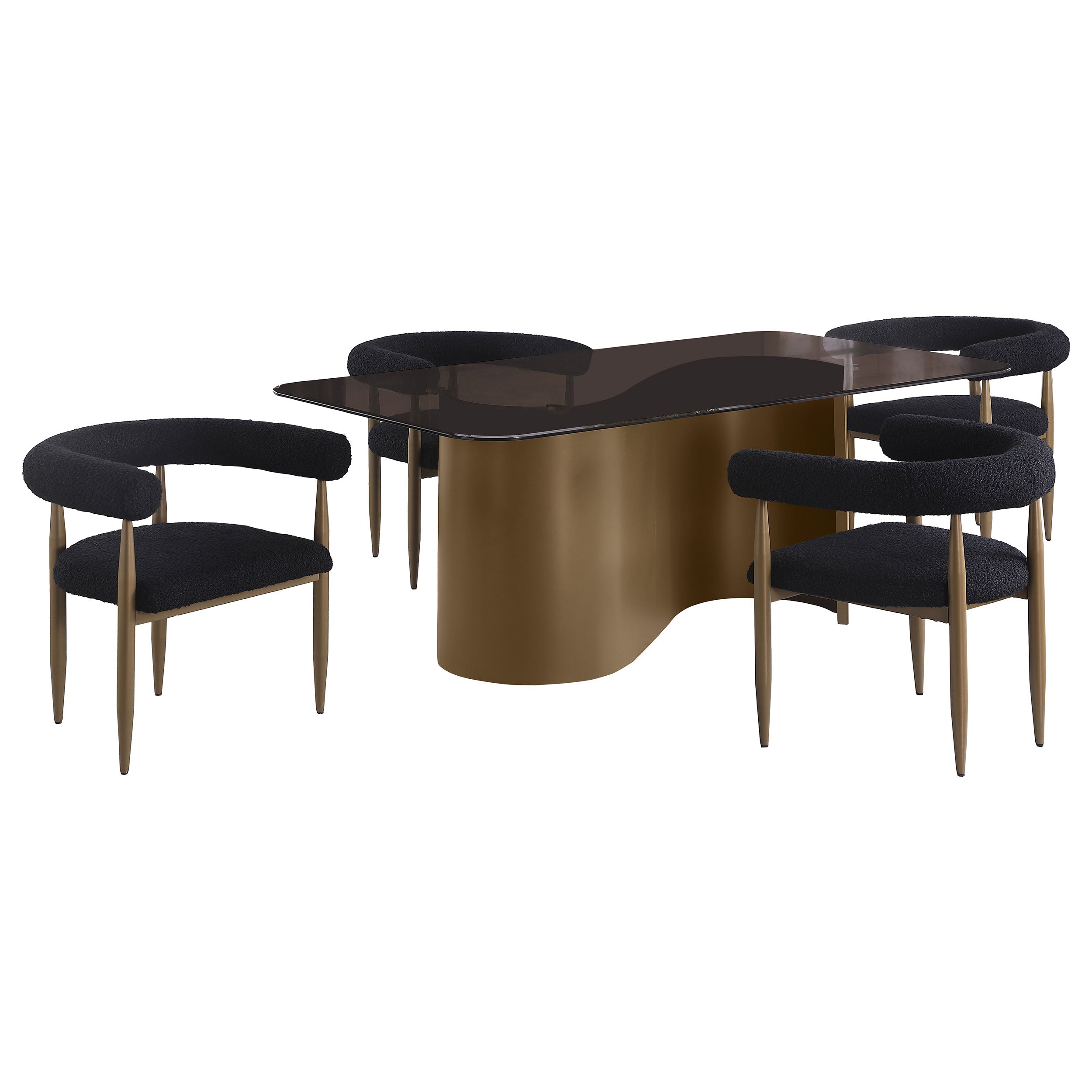 Edson 5 Pc Dining Set - Luxury Home Furniture (MI)