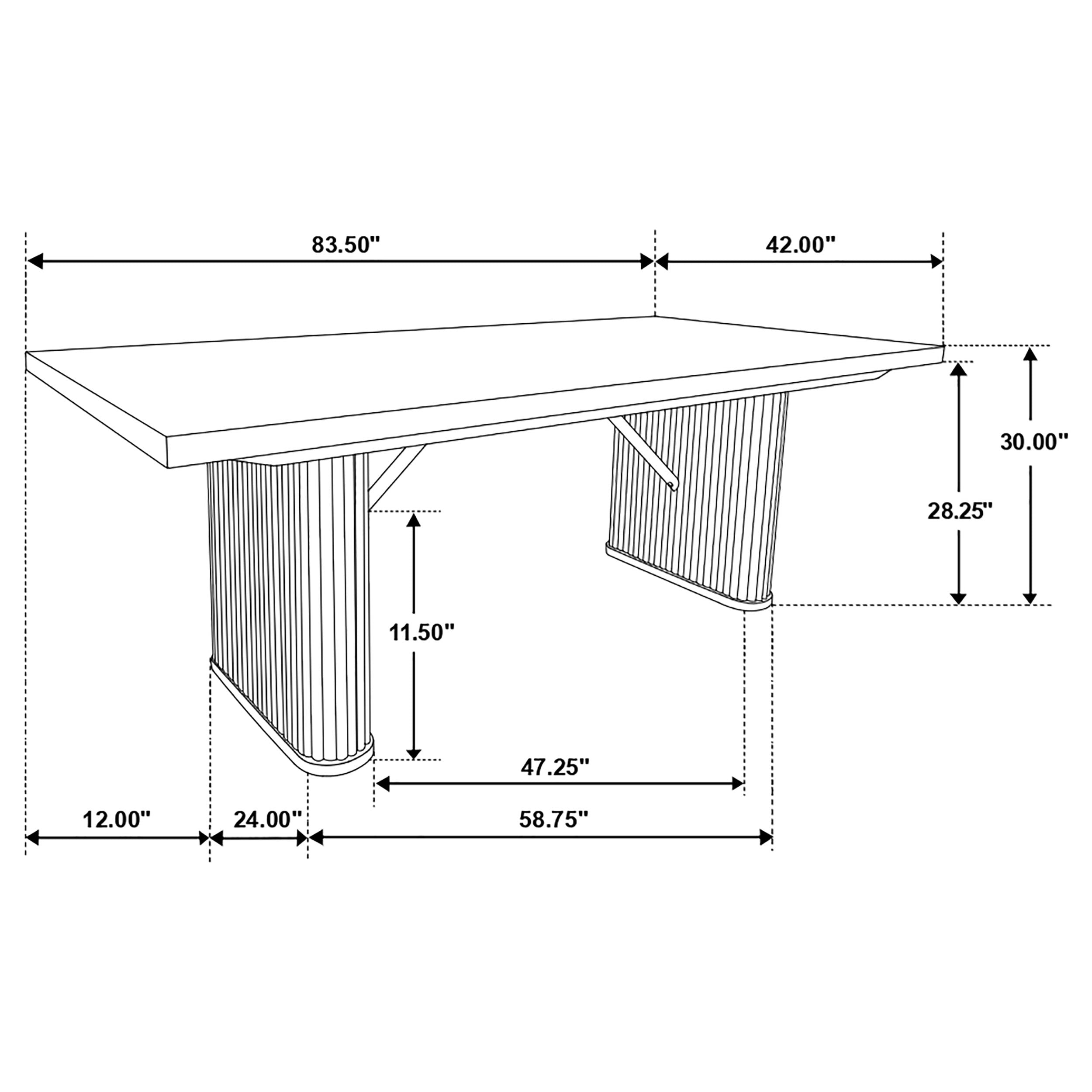 Catherine Dining Table - Luxury Home Furniture (MI)