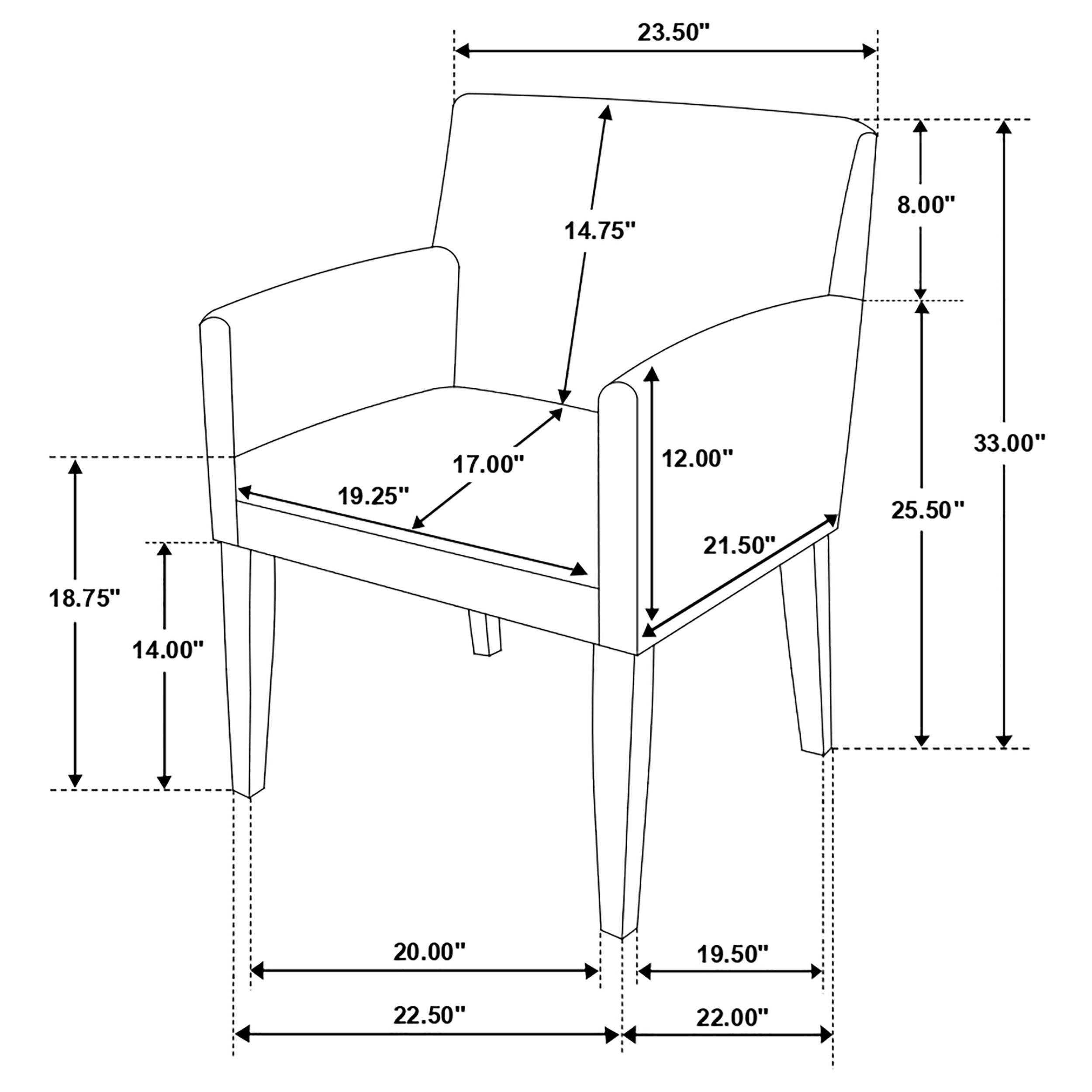 Catherine Dining Arm Chair - Luxury Home Furniture (MI)