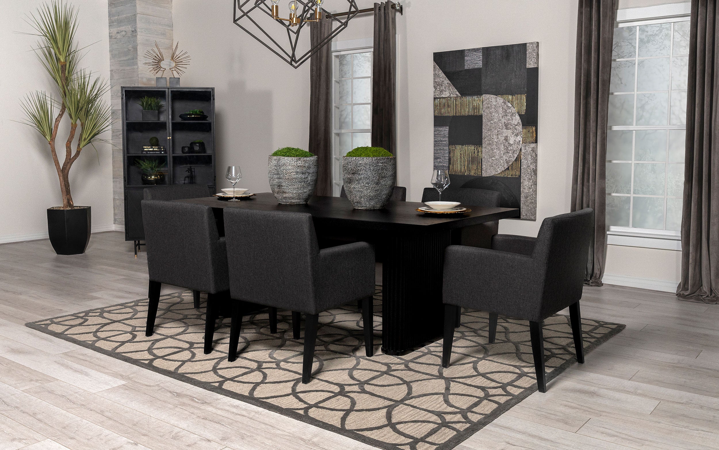 Catherine Dining Arm Chair - Luxury Home Furniture (MI)