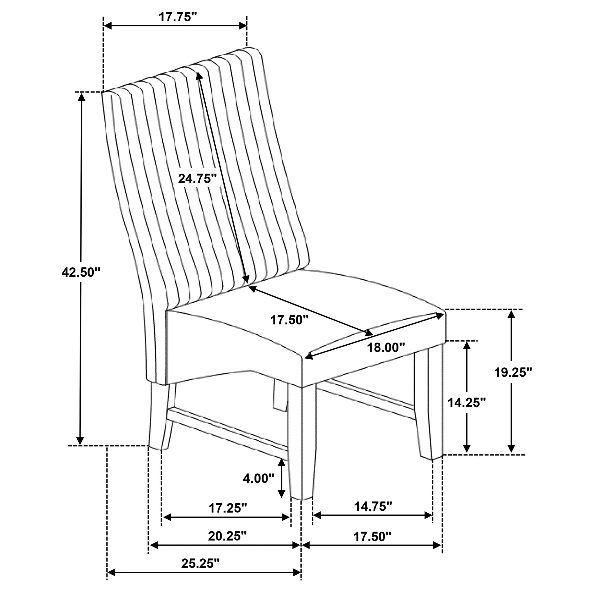 Barrand Dining Side Chair - Luxury Home Furniture (MI)