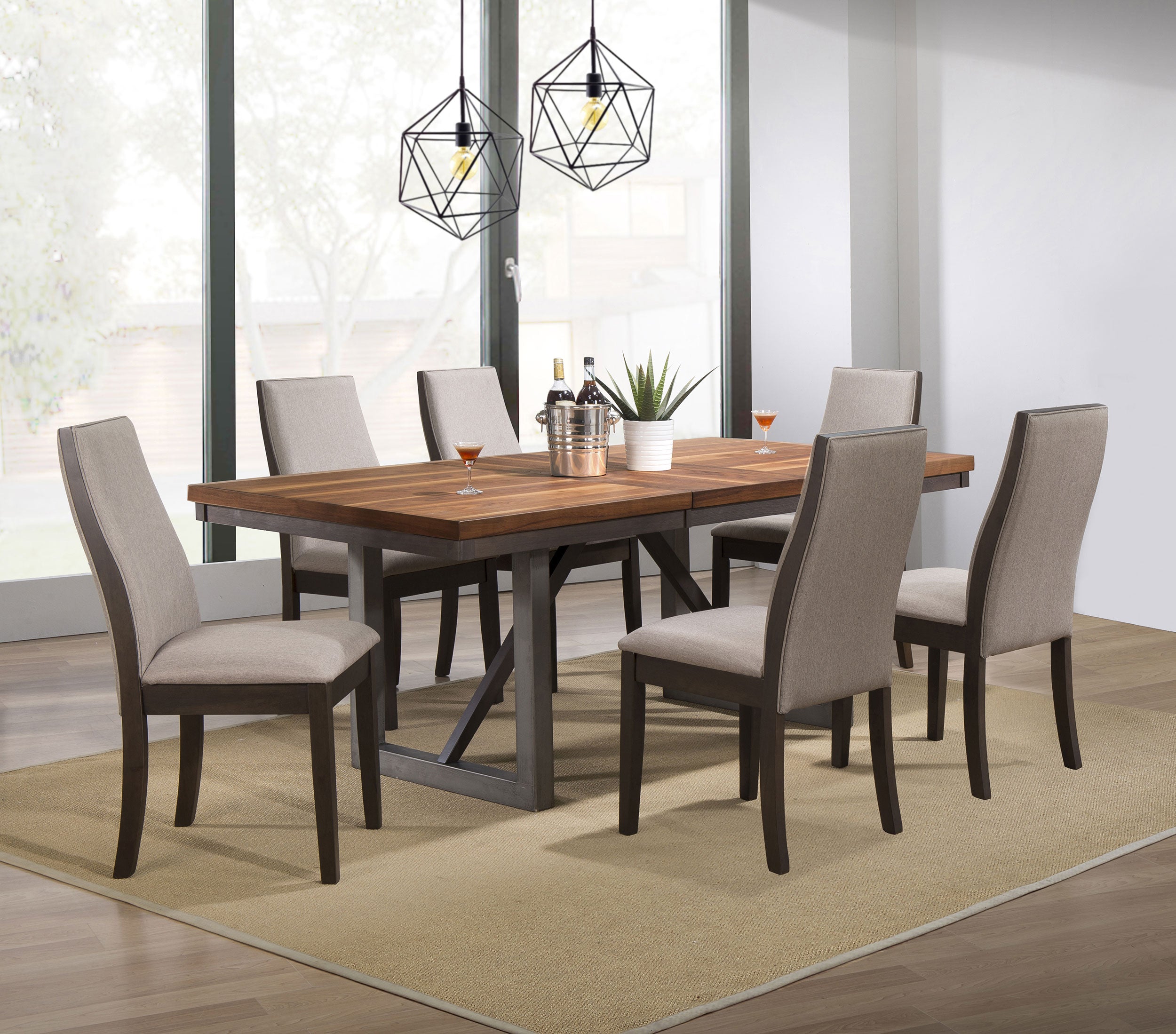 Spring Creek Dining Set - Luxury Home Furniture (MI)
