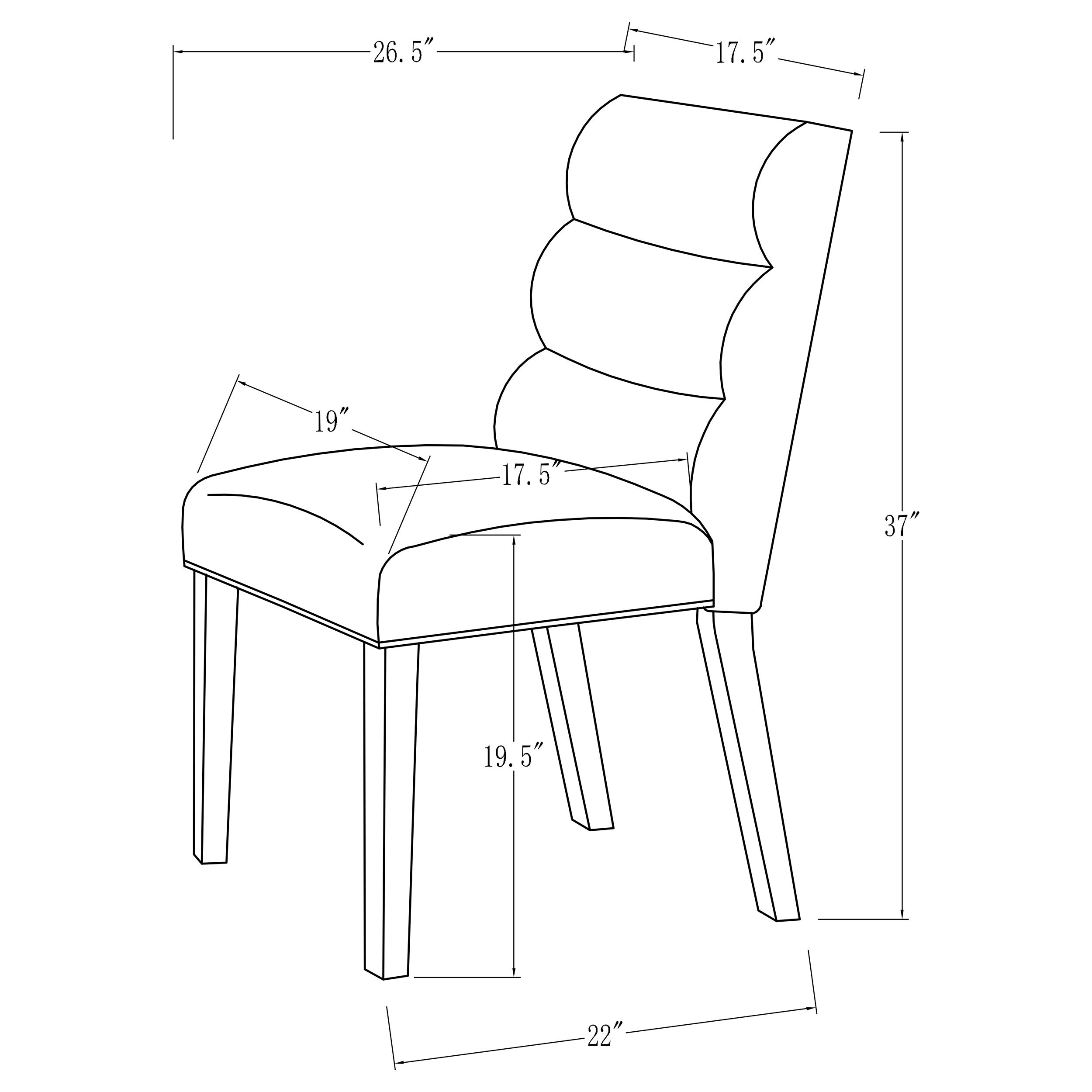 Carla Dining Side Chair - Luxury Home Furniture (MI)