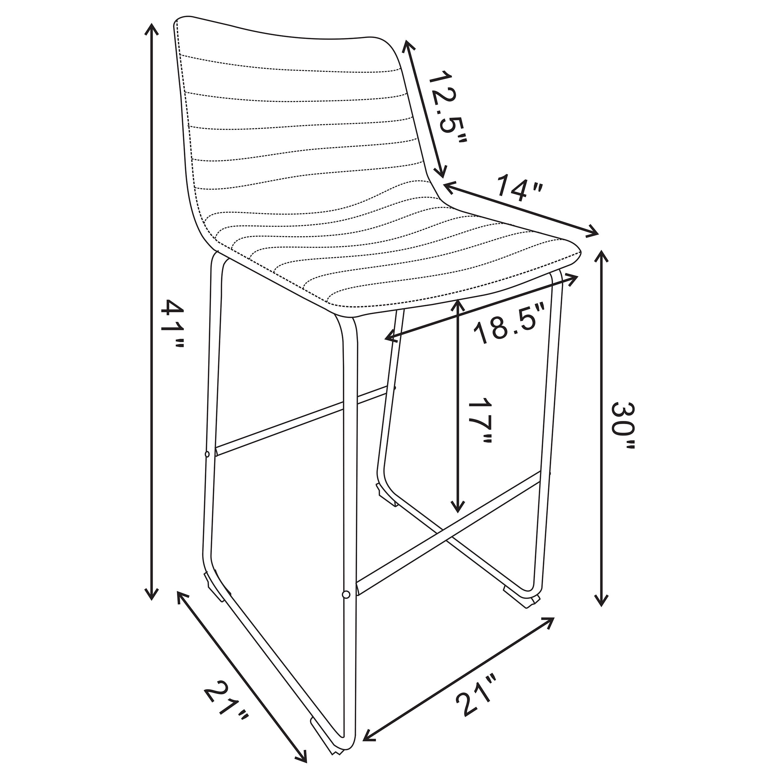 Zuni Bar Stool - Luxury Home Furniture (MI)