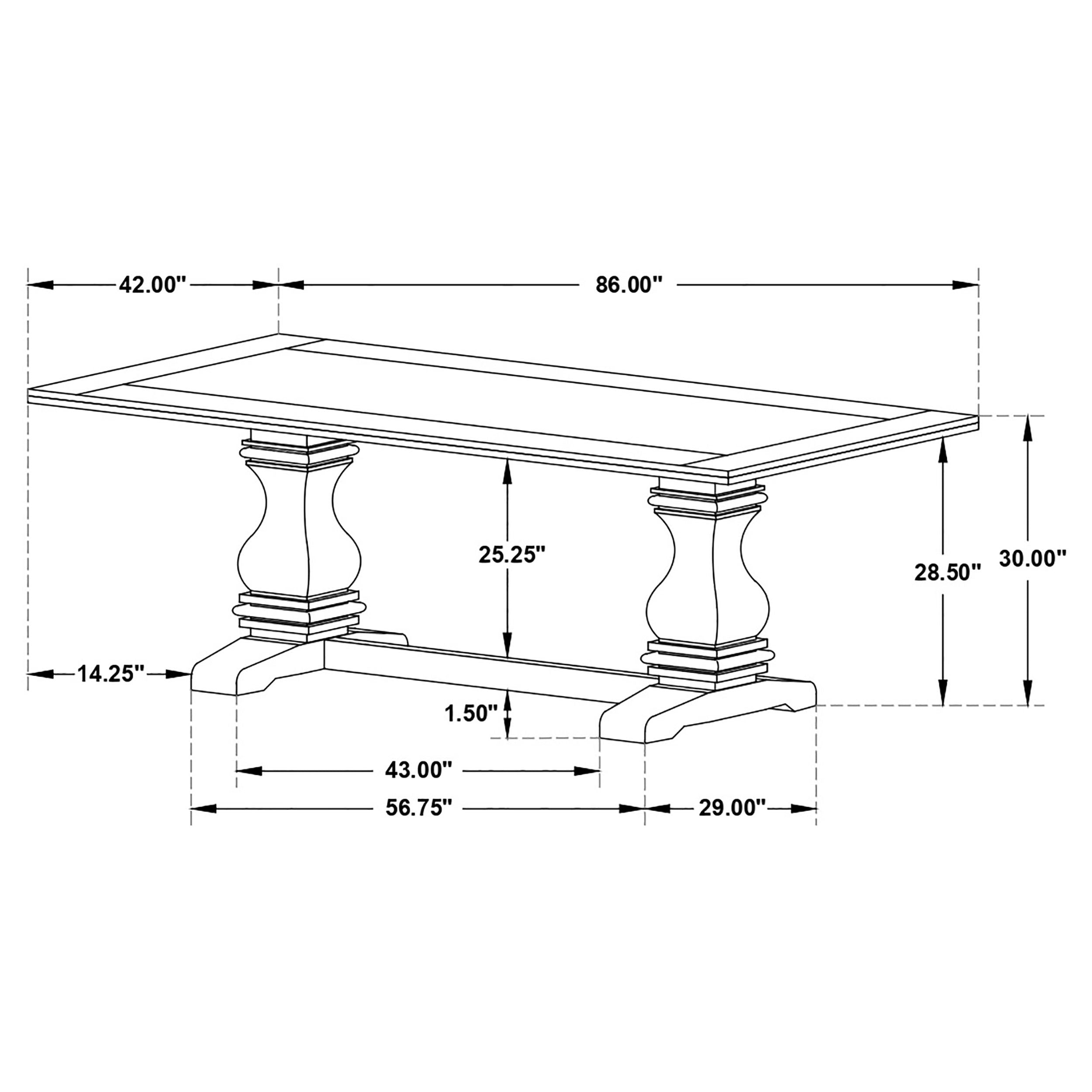 Parkins Dining Set - Luxury Home Furniture (MI)