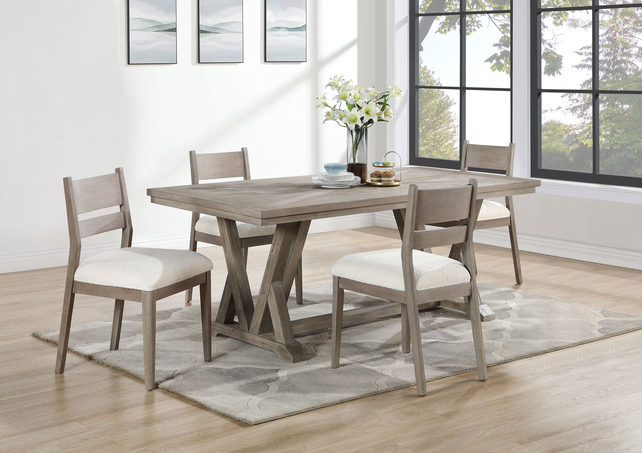 Cornelia 5 Pc Dining Set - Luxury Home Furniture (MI)