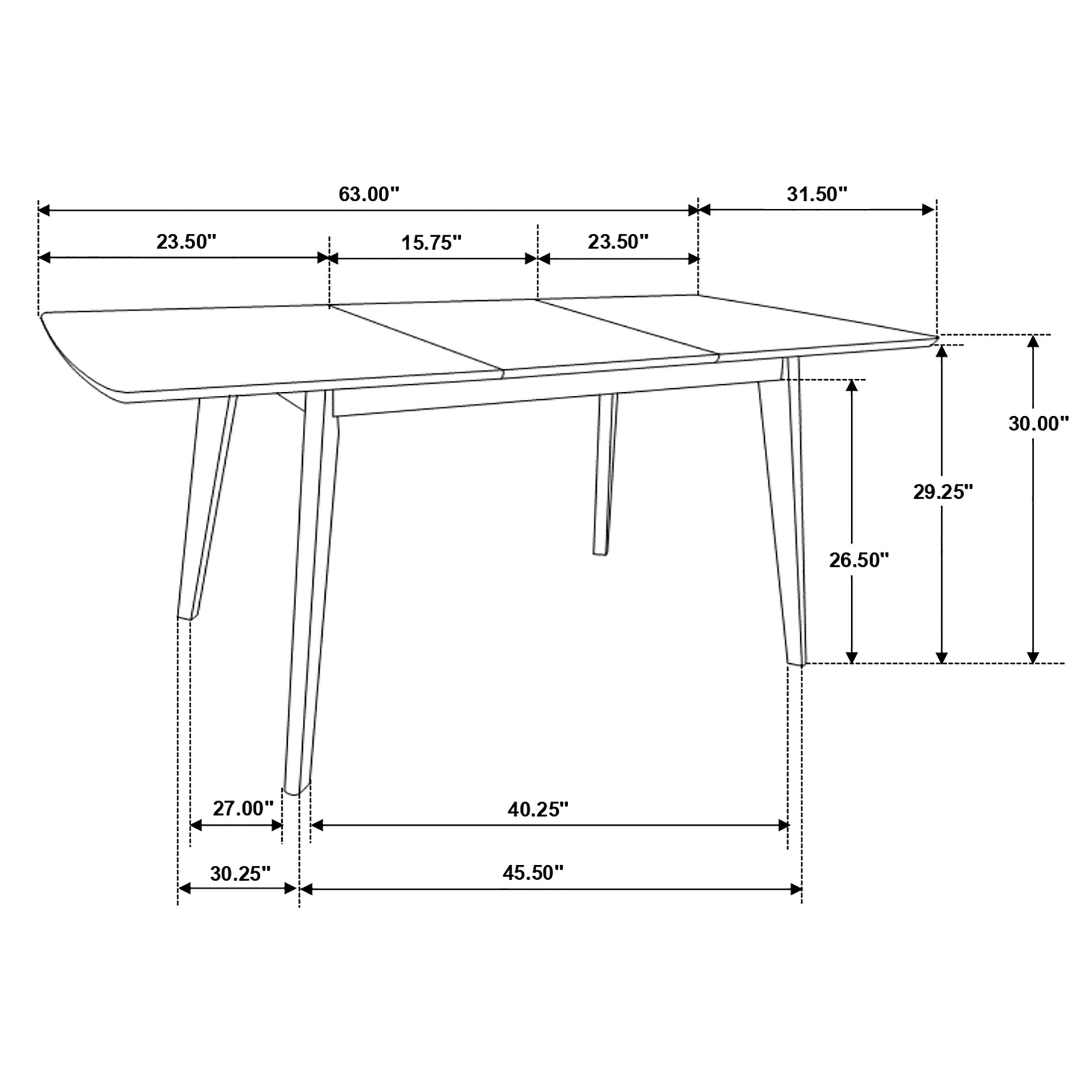 Alfredo Extension Dining Table - Luxury Home Furniture (MI)