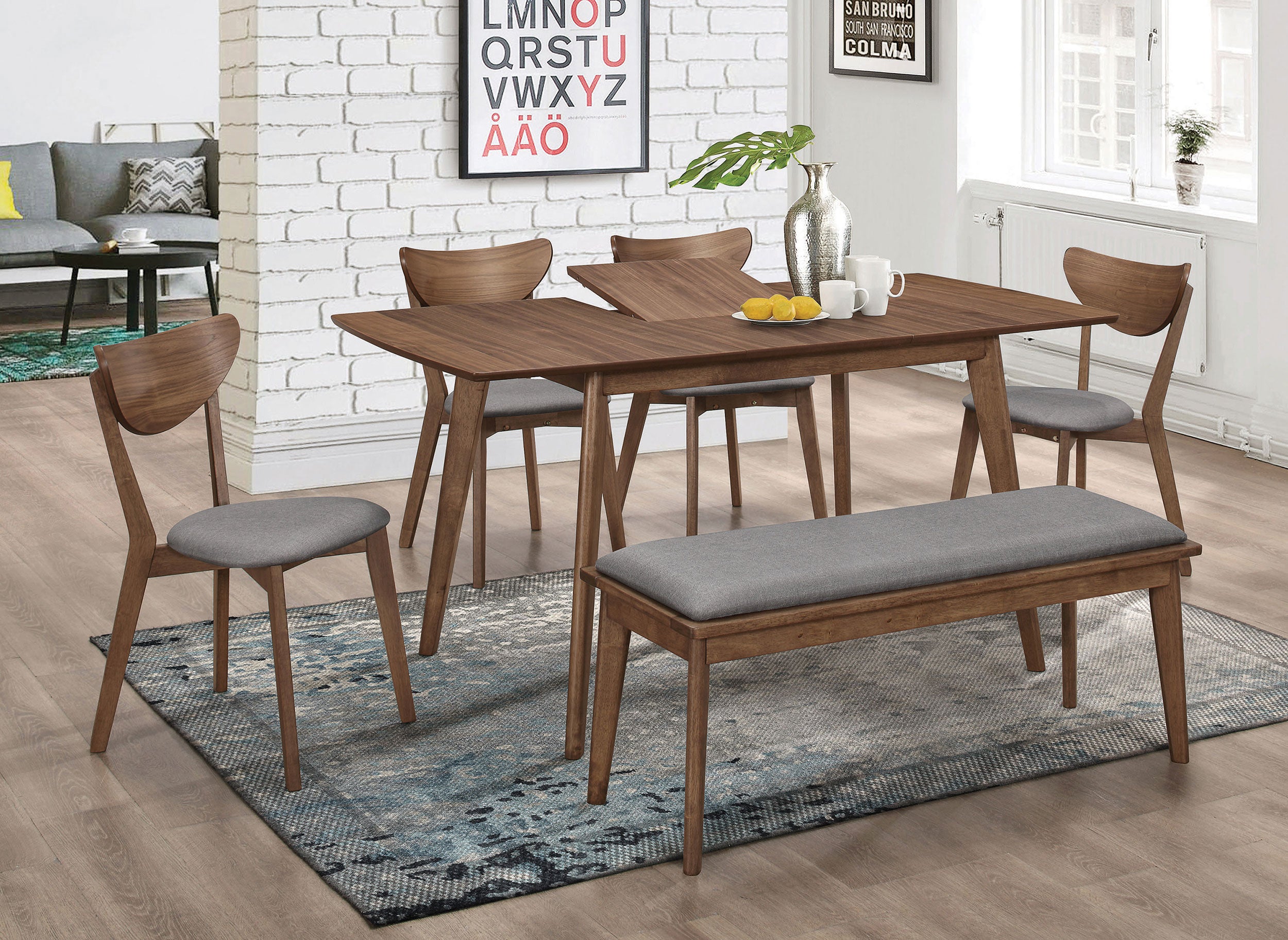 Alfredo Extension Dining Table - Luxury Home Furniture (MI)