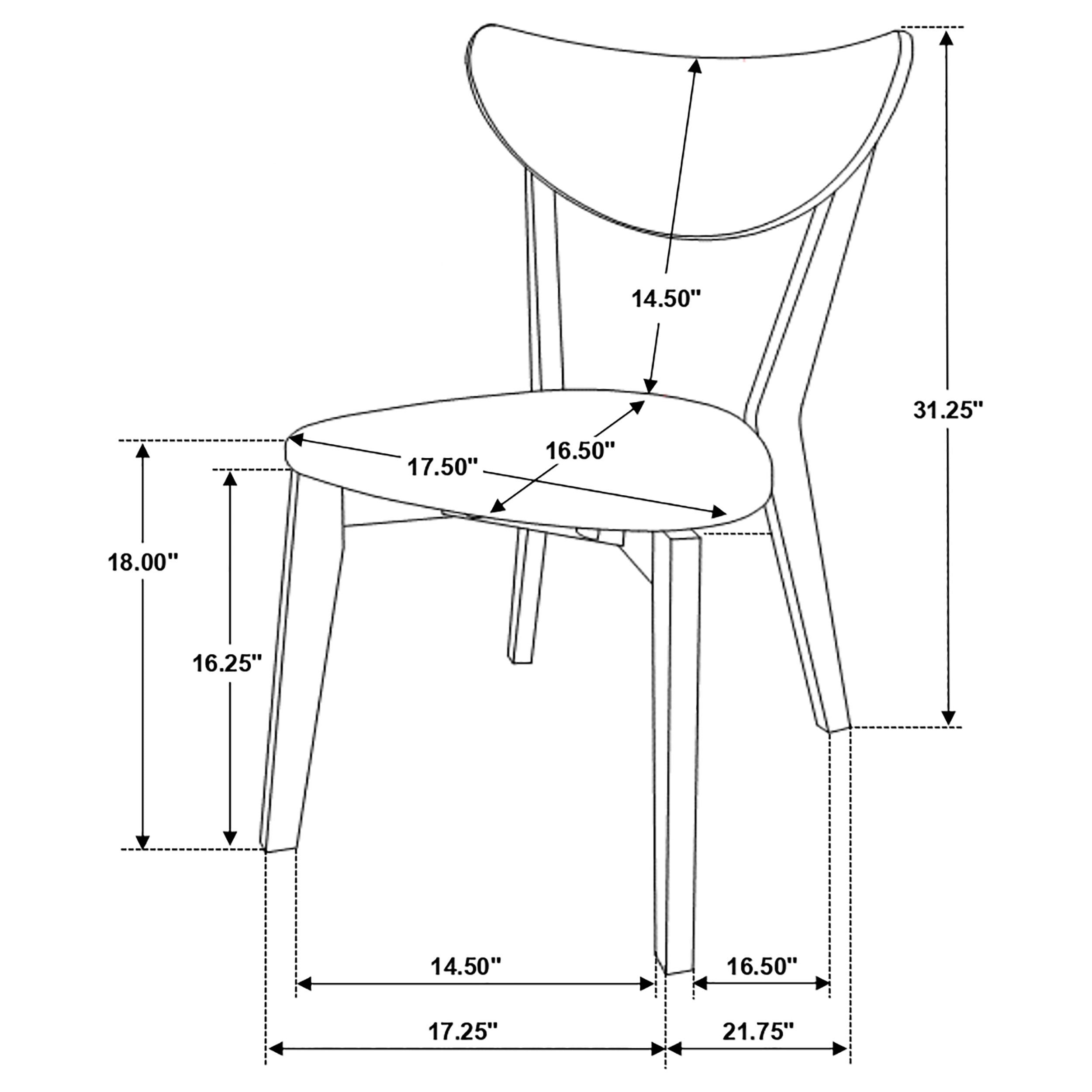 Alfredo Dining Side Chair - Luxury Home Furniture (MI)