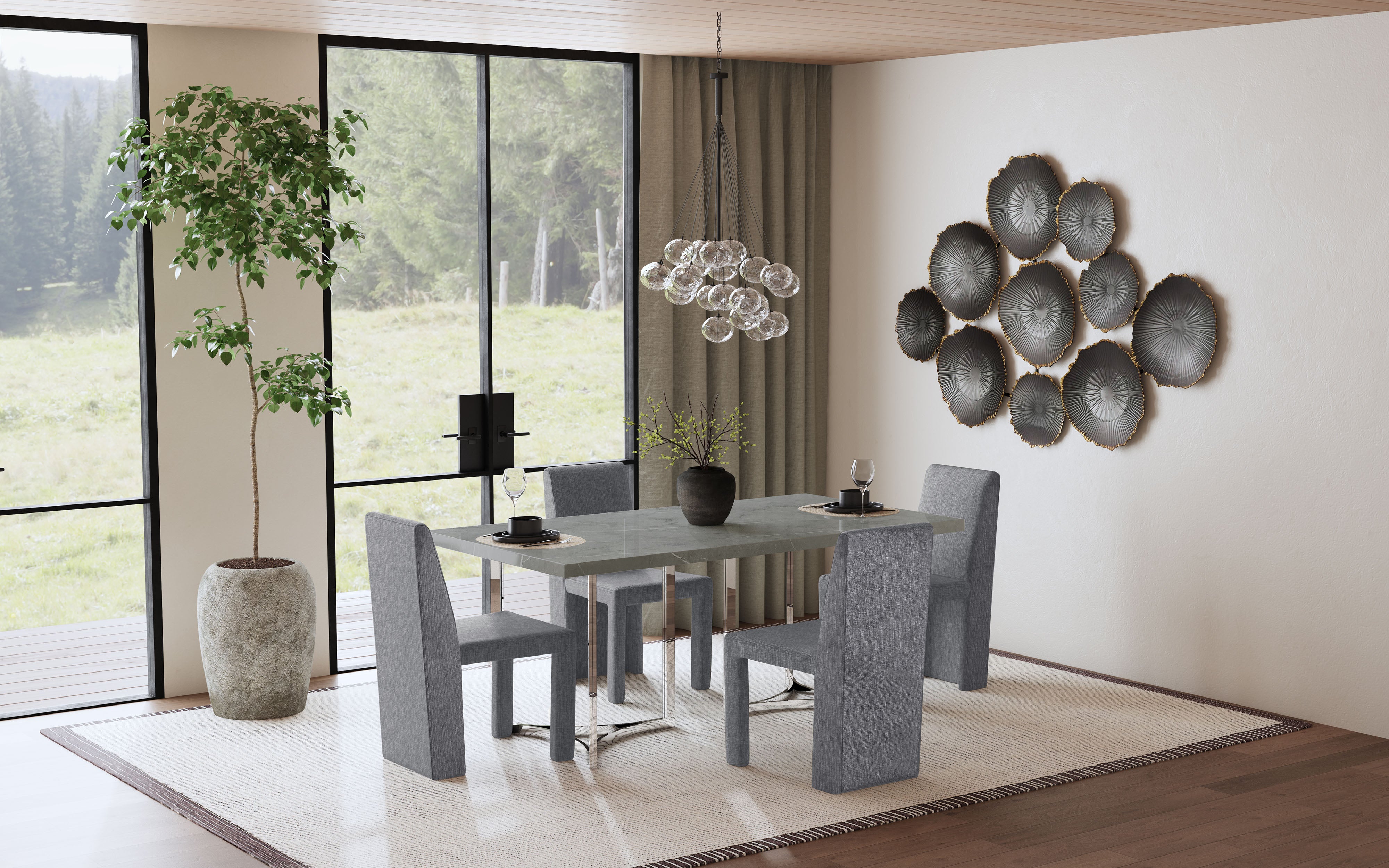 Sterling Dining Table - Luxury Home Furniture (MI)