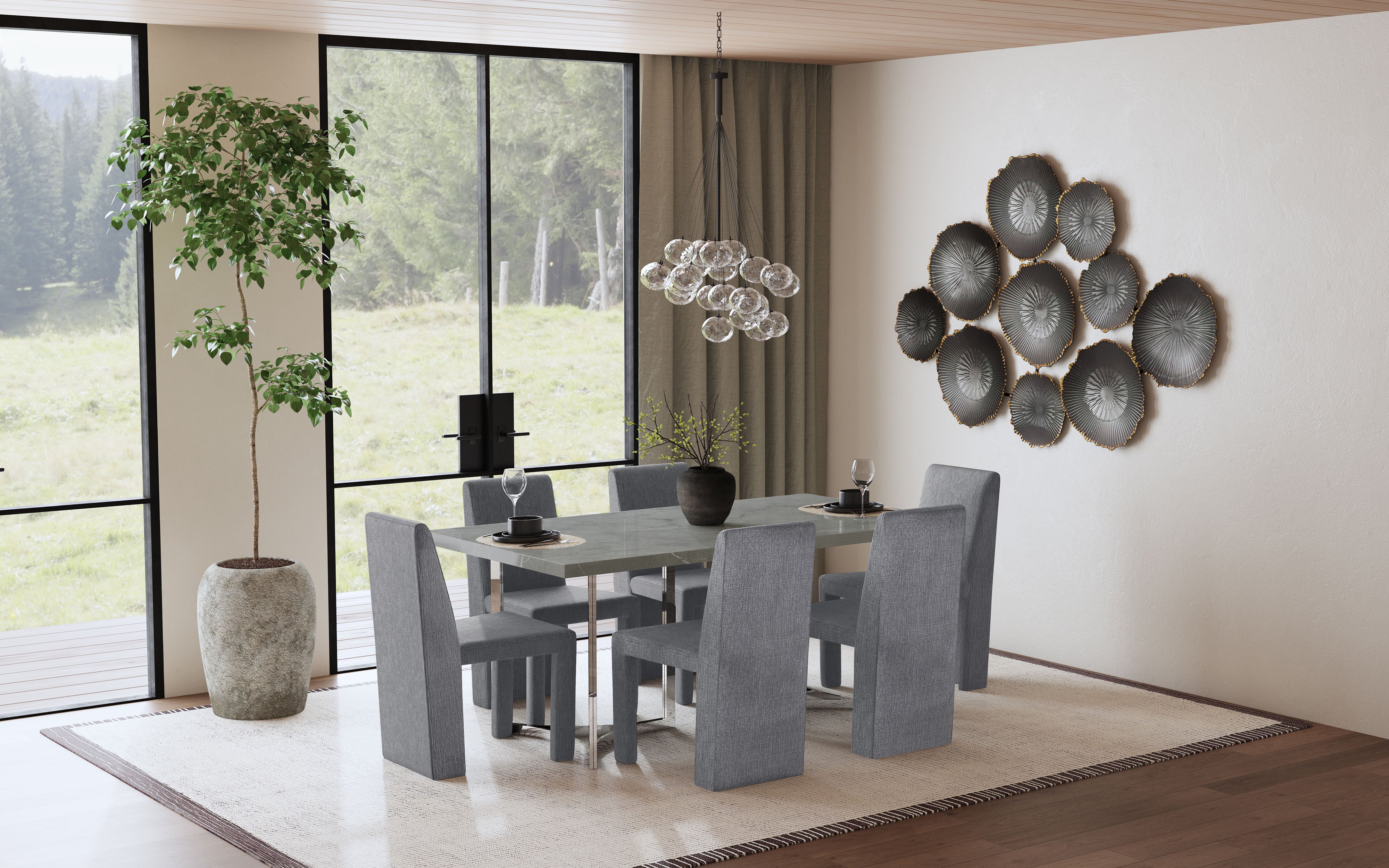 Sterling Dining Table - Luxury Home Furniture (MI)