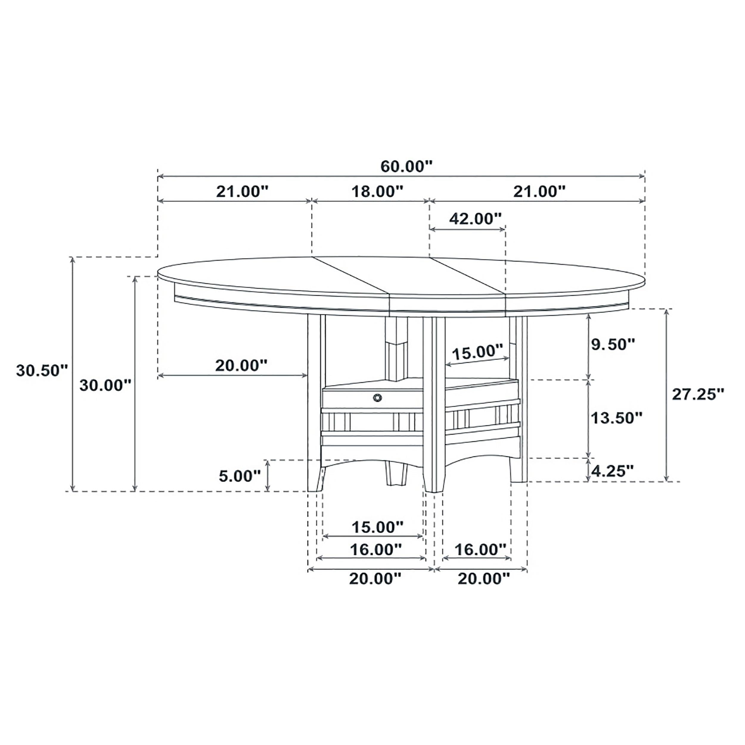 Lavon 5 Pc Dining Sets - Luxury Home Furniture (MI)