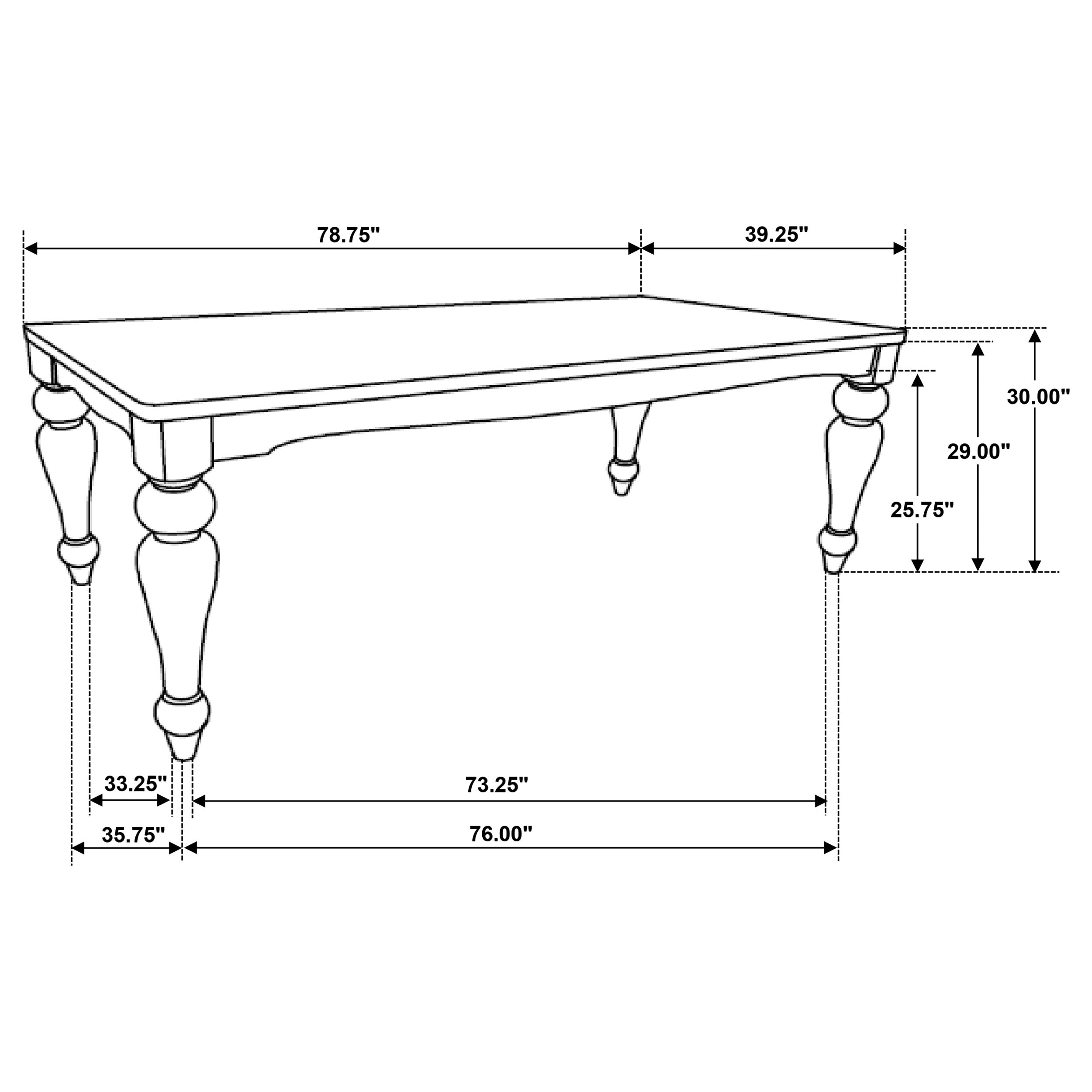 Bridget 7 Pc Dining Set - Luxury Home Furniture (MI)