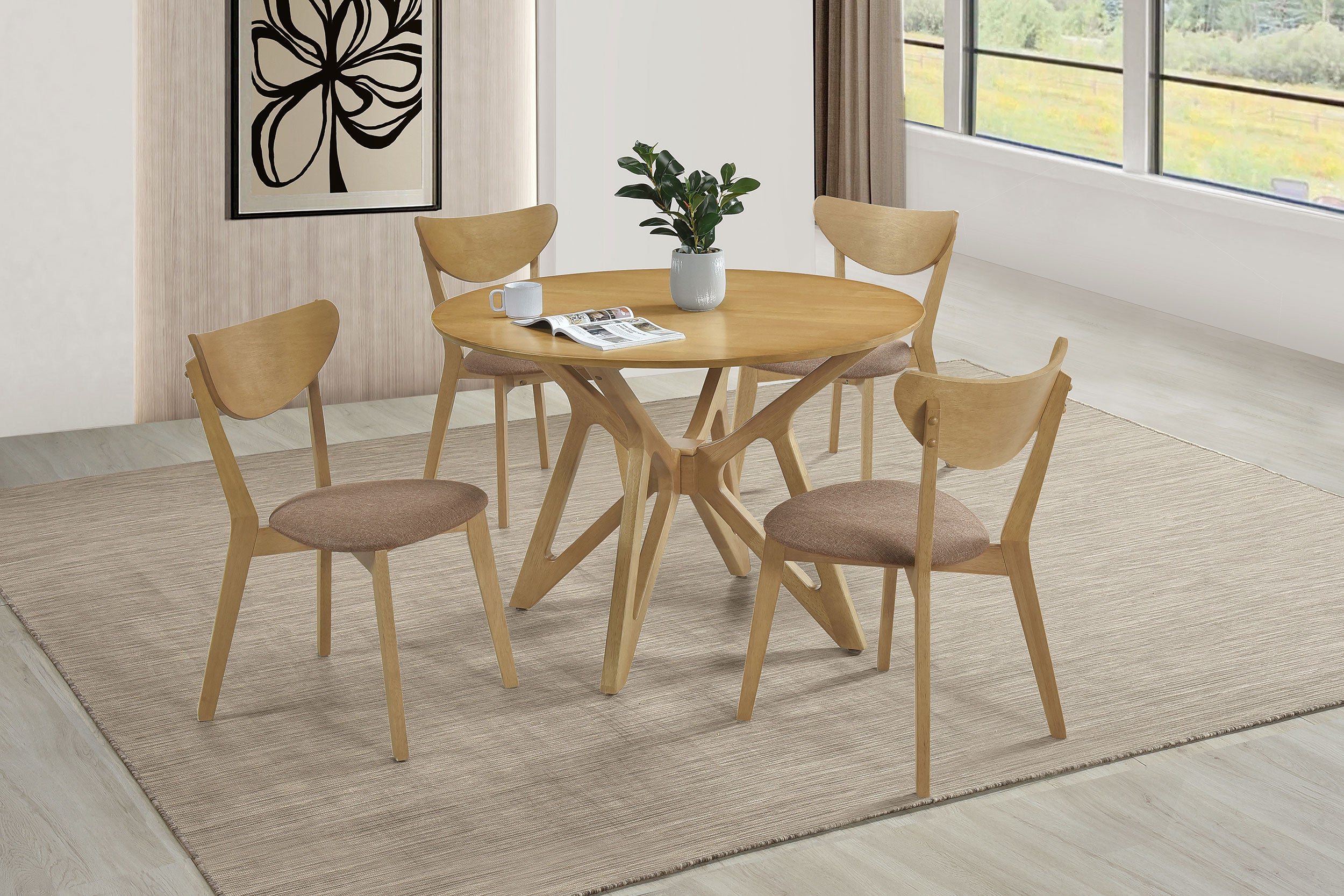 Elowen 5 Pc Dining Set - Luxury Home Furniture (MI)