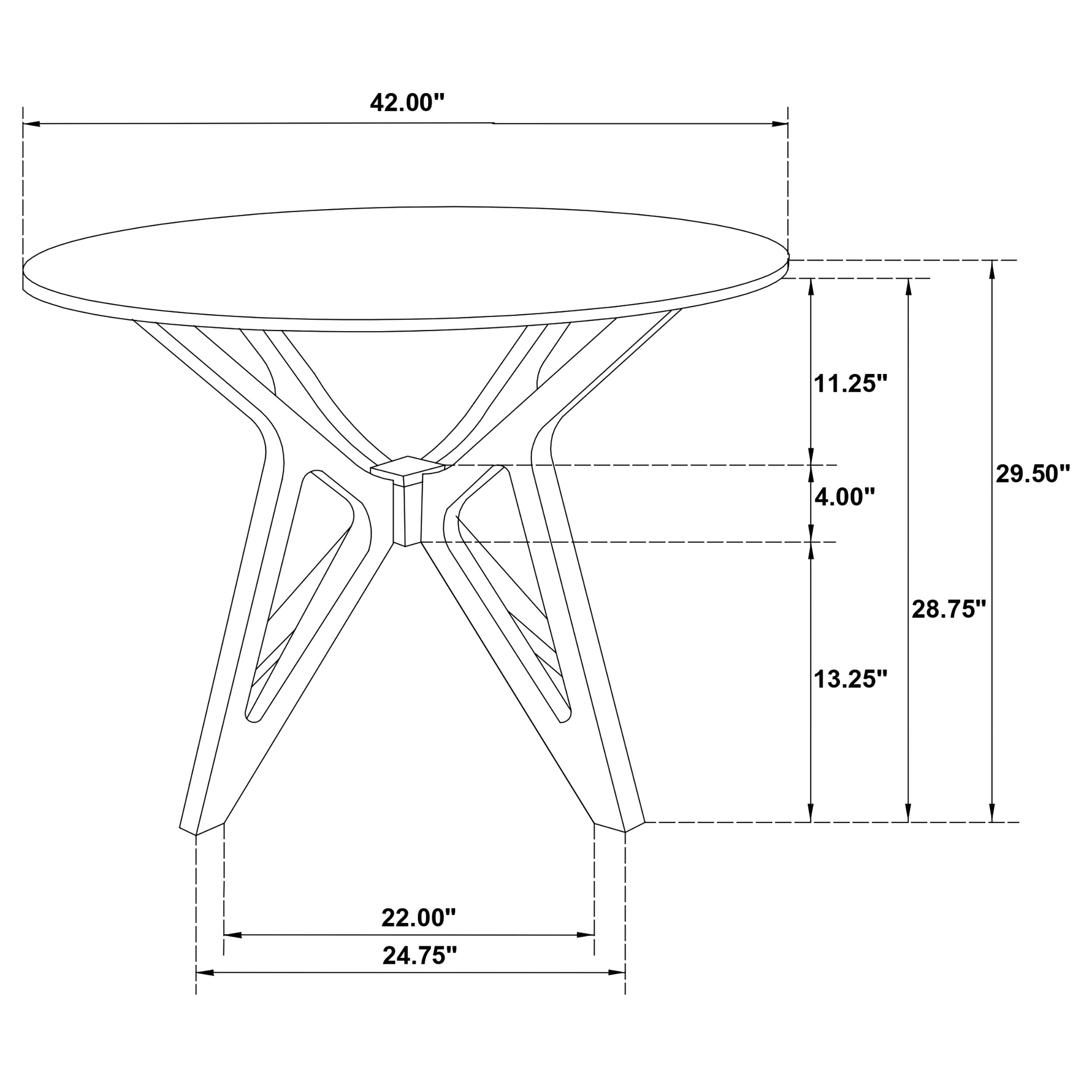 Elowen 5 Pc Dining Set - Luxury Home Furniture (MI)
