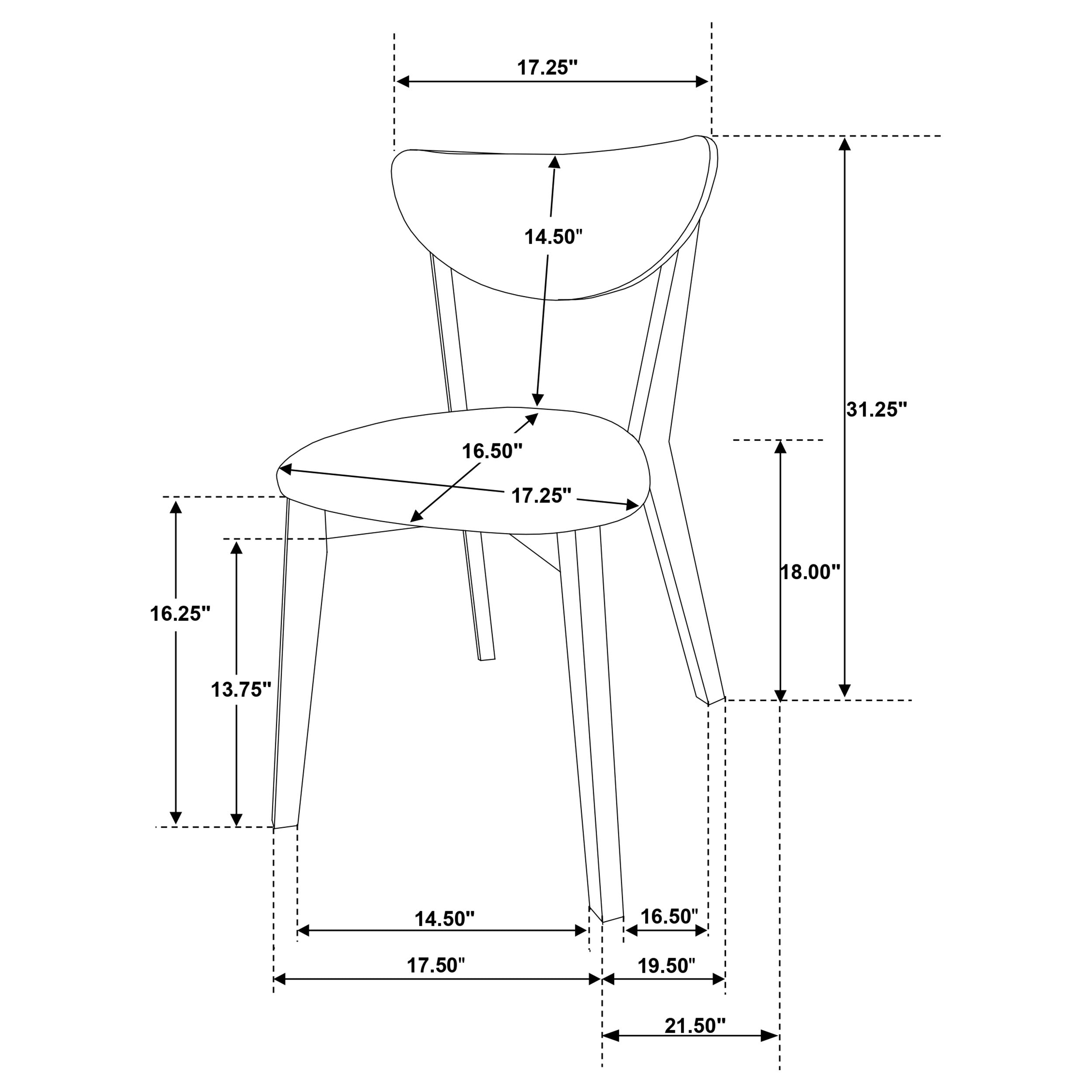 Elowen Side Chair - Luxury Home Furniture (MI)