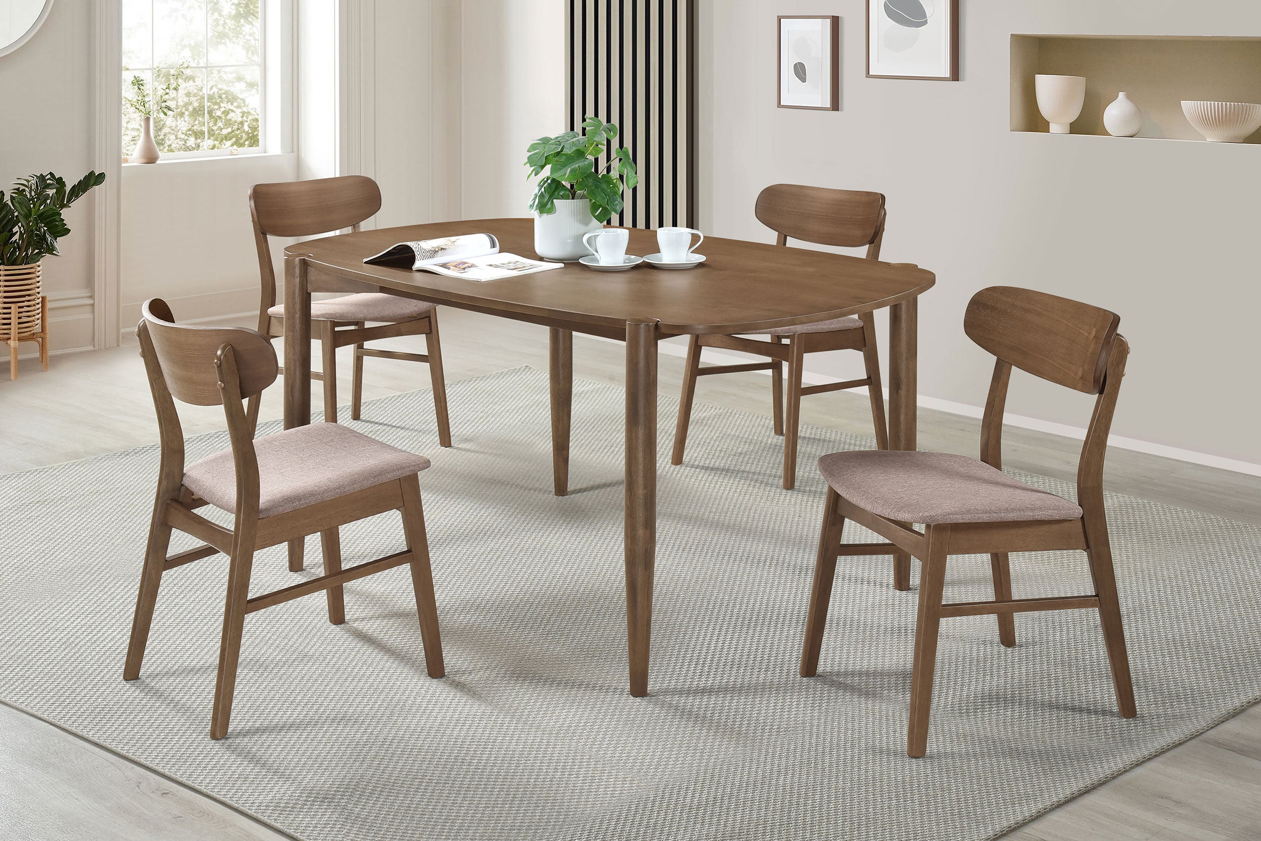 Dortch 5 Pc Dining Set - Luxury Home Furniture (MI)