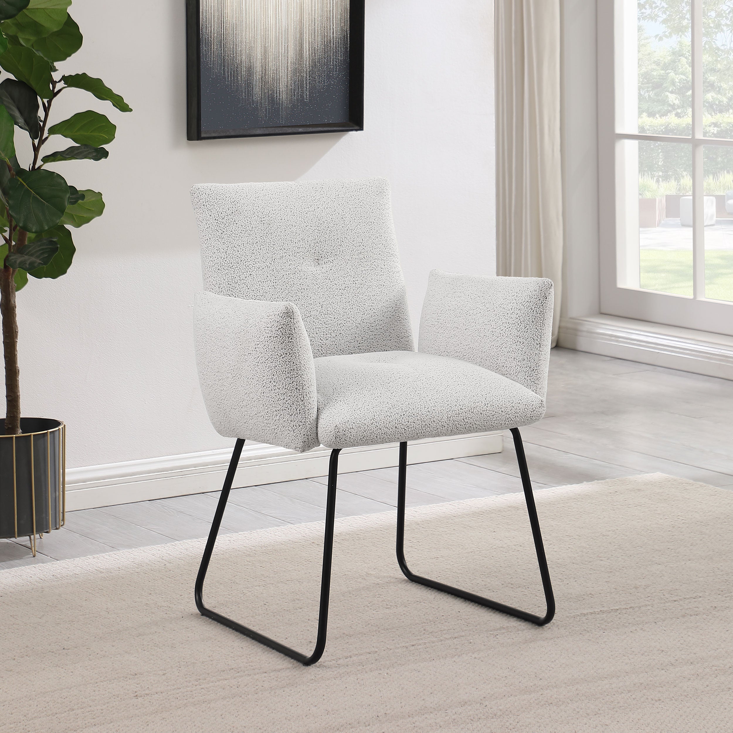 Ackland Dining Arm Chair - Luxury Home Furniture (MI)