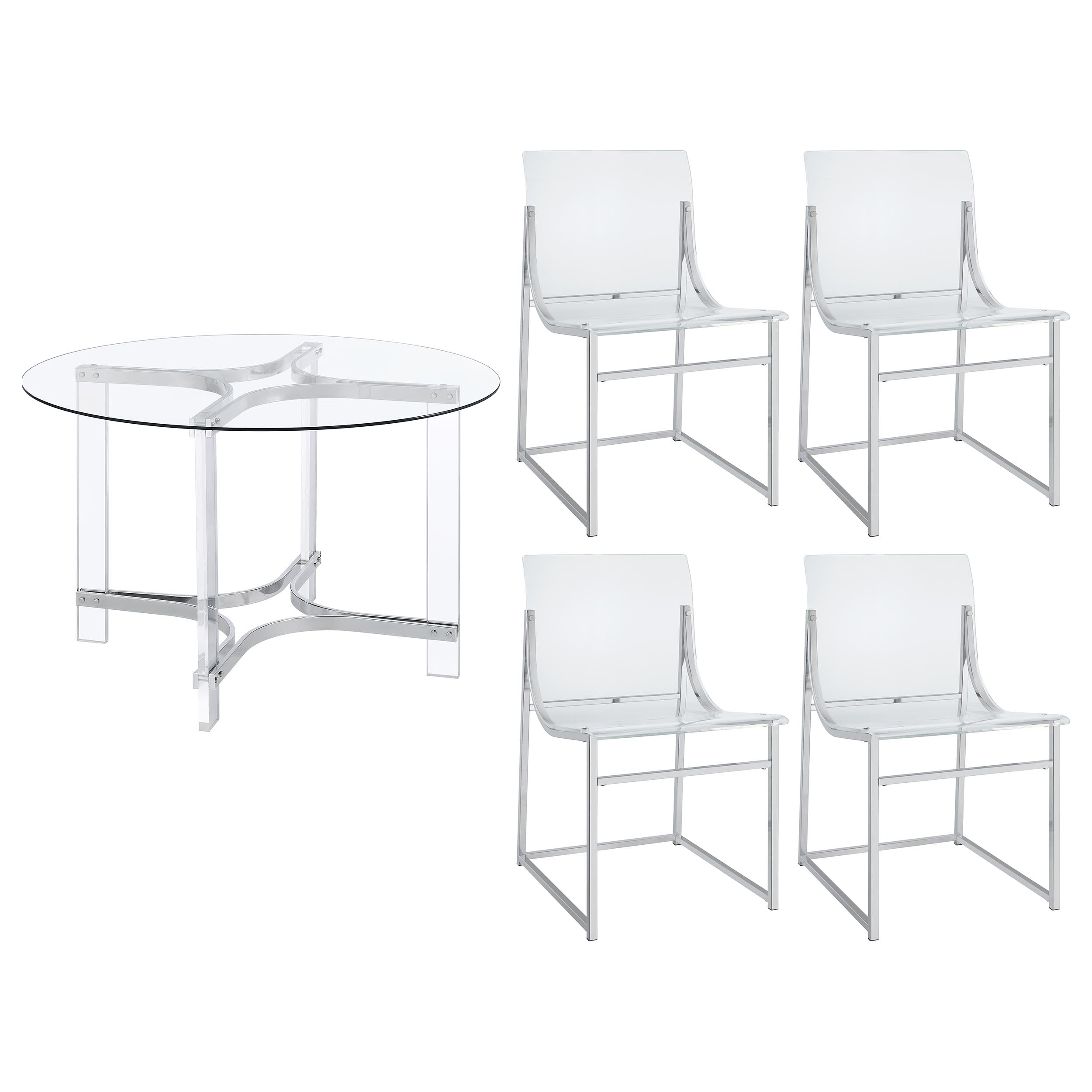 Keeling 5 Pc Dining Set - Luxury Home Furniture (MI)